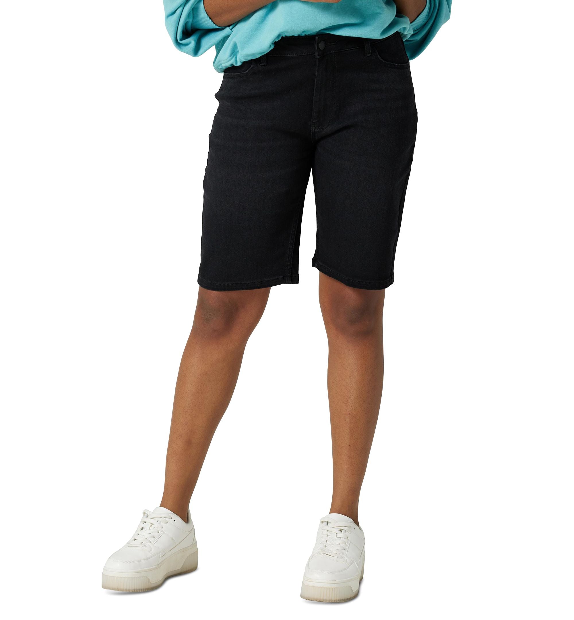 Wrangler Womens Denim Bermuda Premium Shorts
