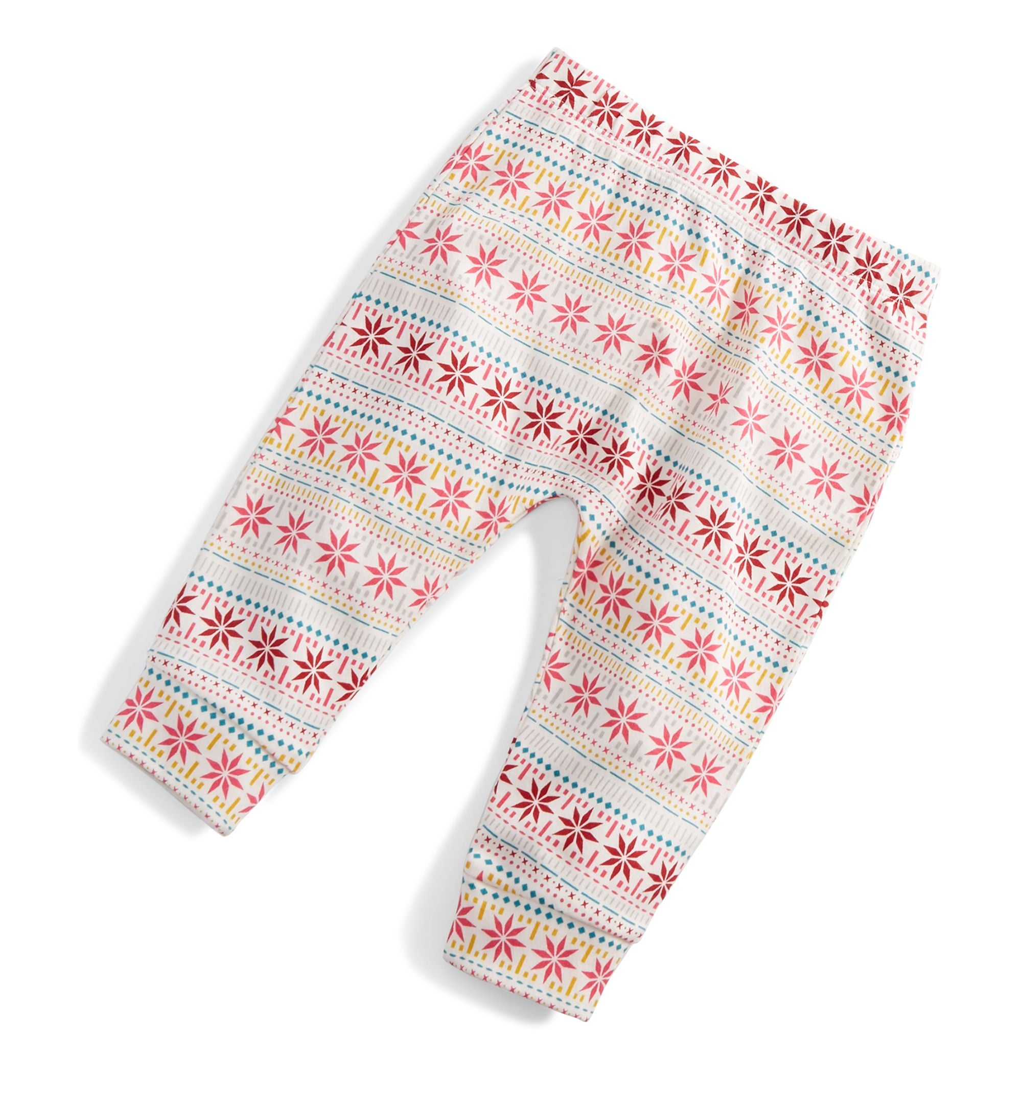 First Impressions Baby Girls Fair Isle Signature Pants