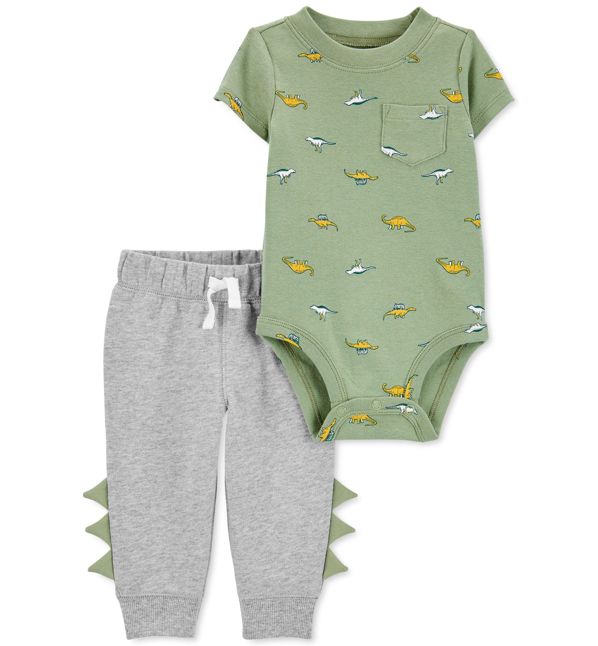 Carters Baby Boys 2 Pc. Dog Bodysuit Signature Pants Set