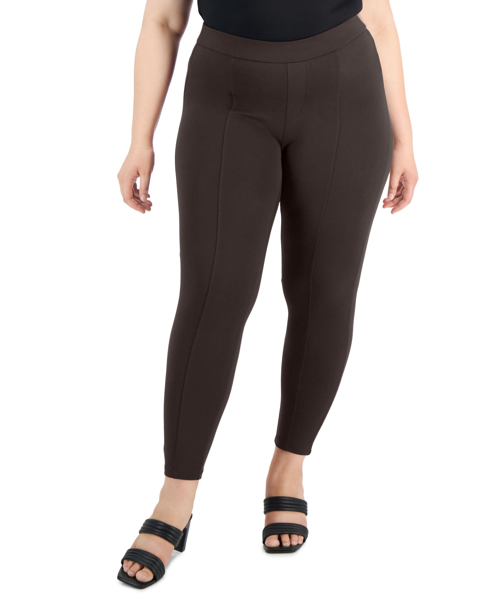 Style & Co Plus Size Ponte Knit Comfort-Waist Signature Pants