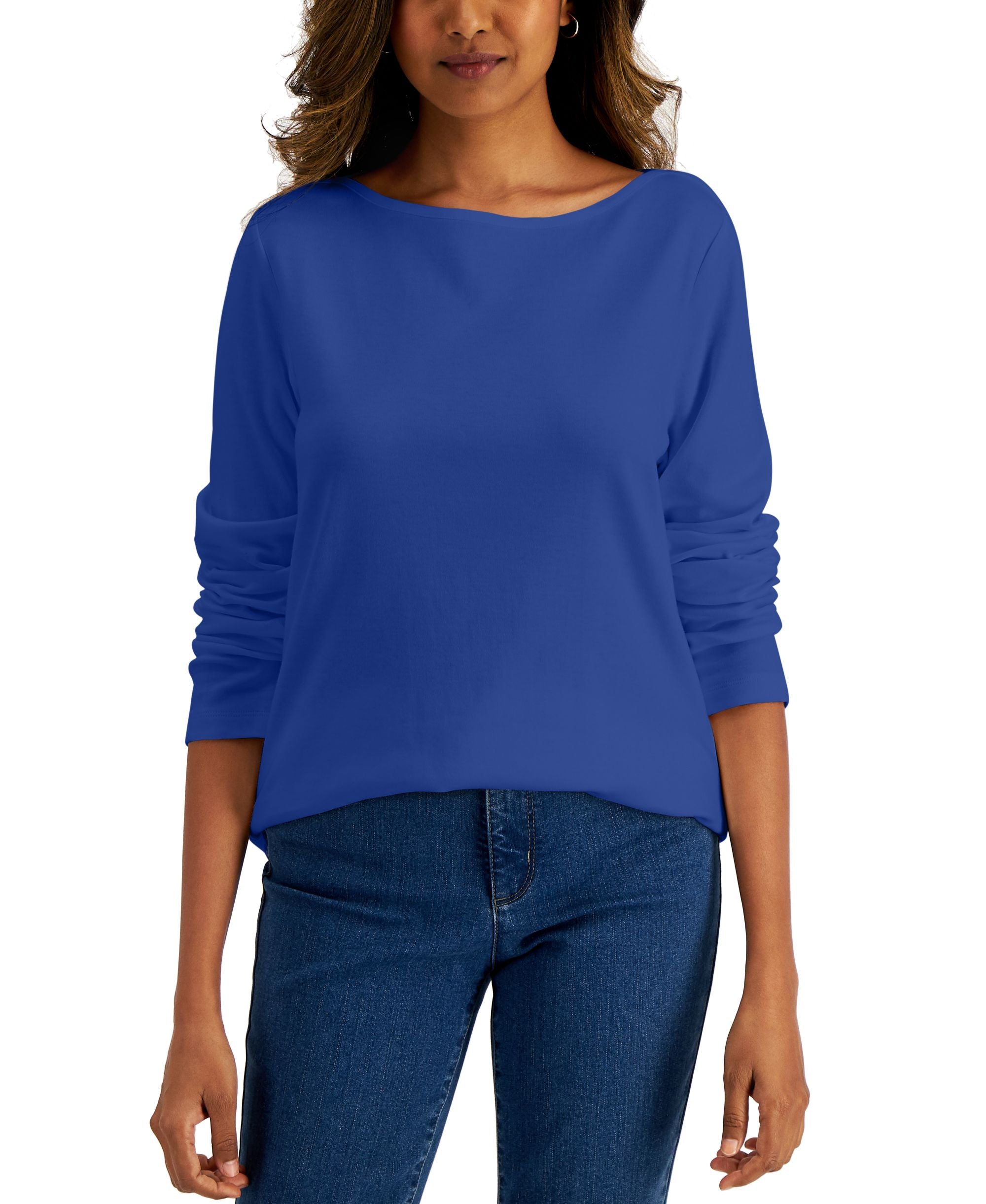 Boat-Neck T-Modern Shirt