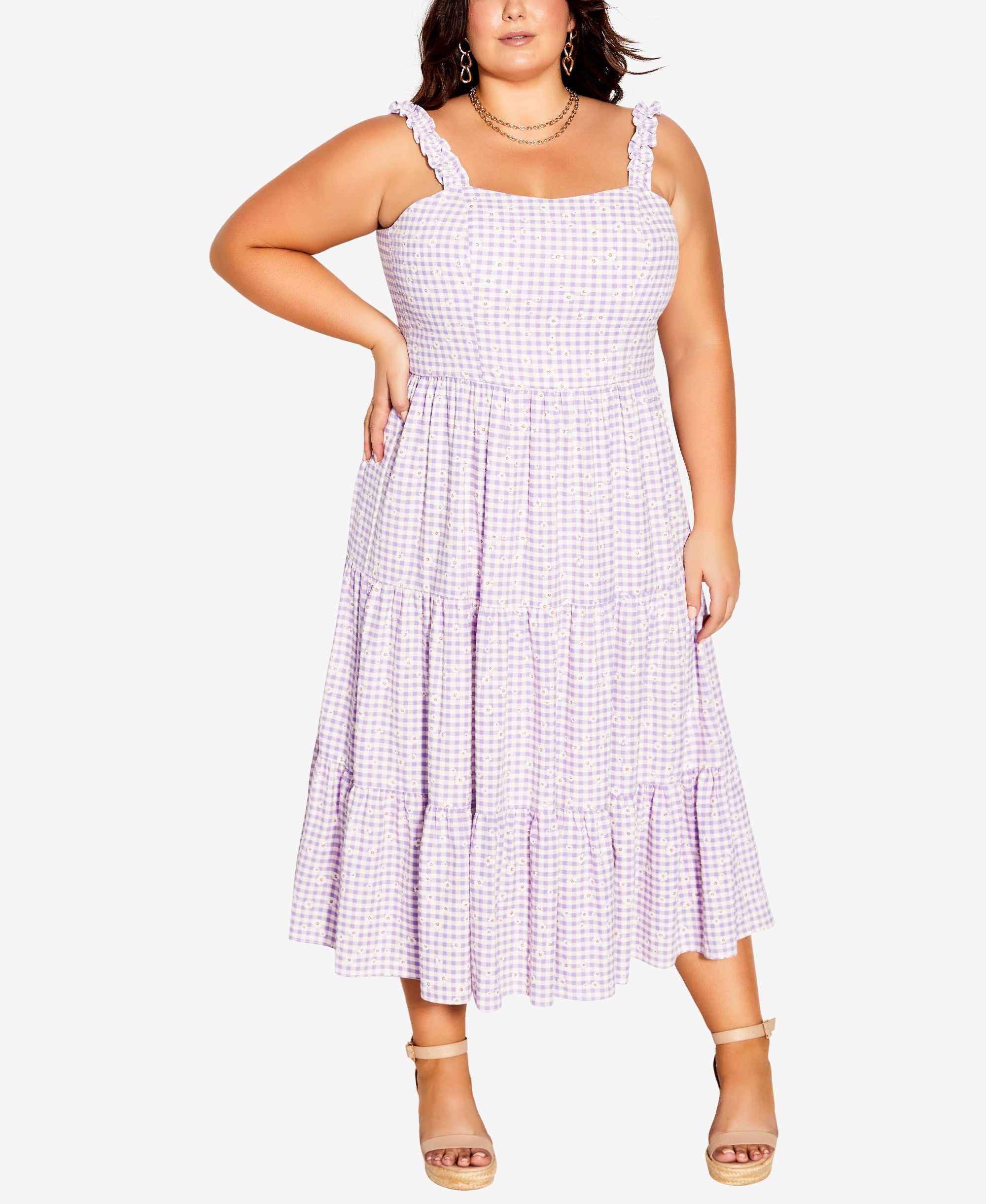 City Chic Modern Plus Size Victoria Maxi Dress