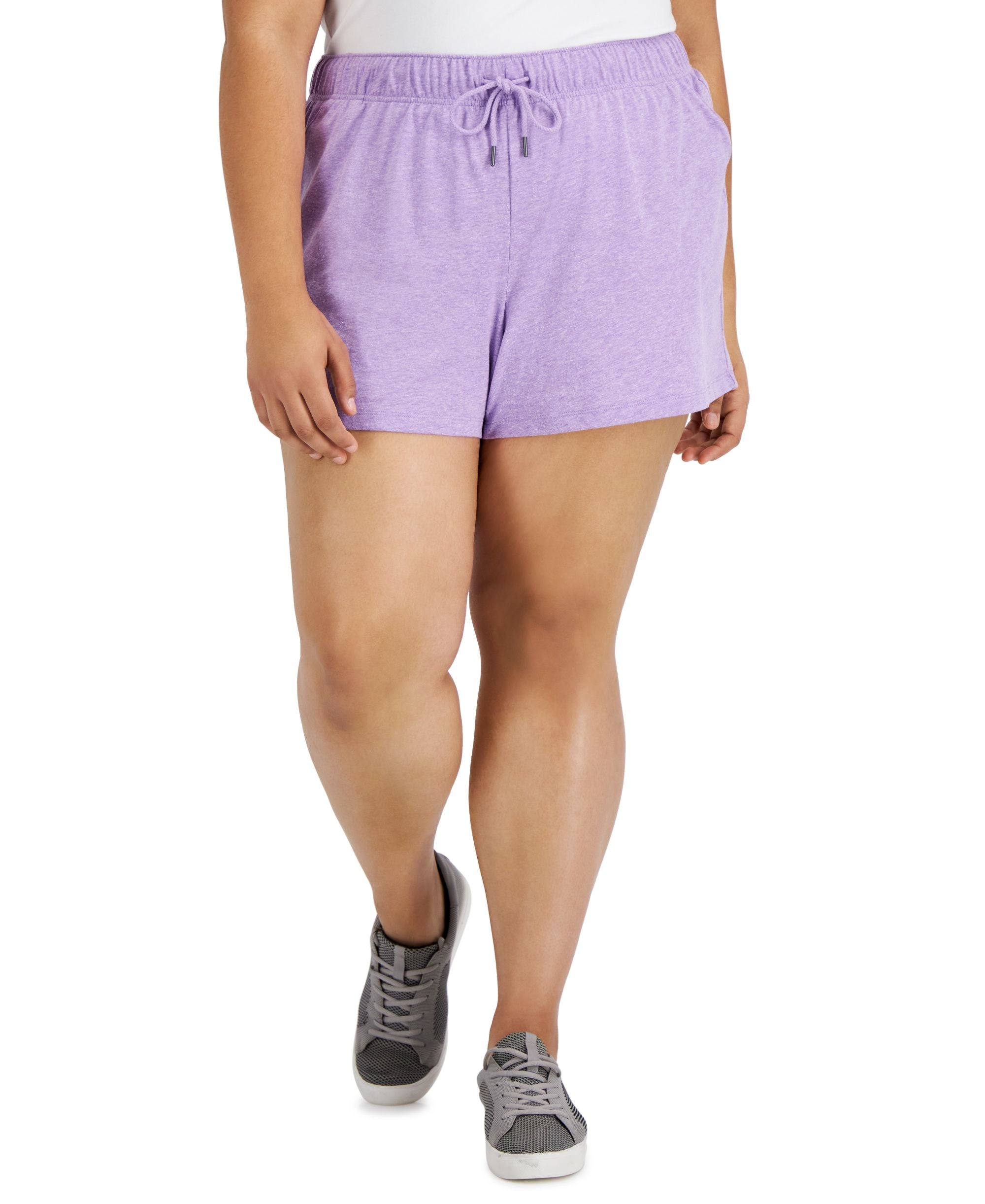 ID Ideology Plus Size Retro Recycled Drawstring Premium Shorts
