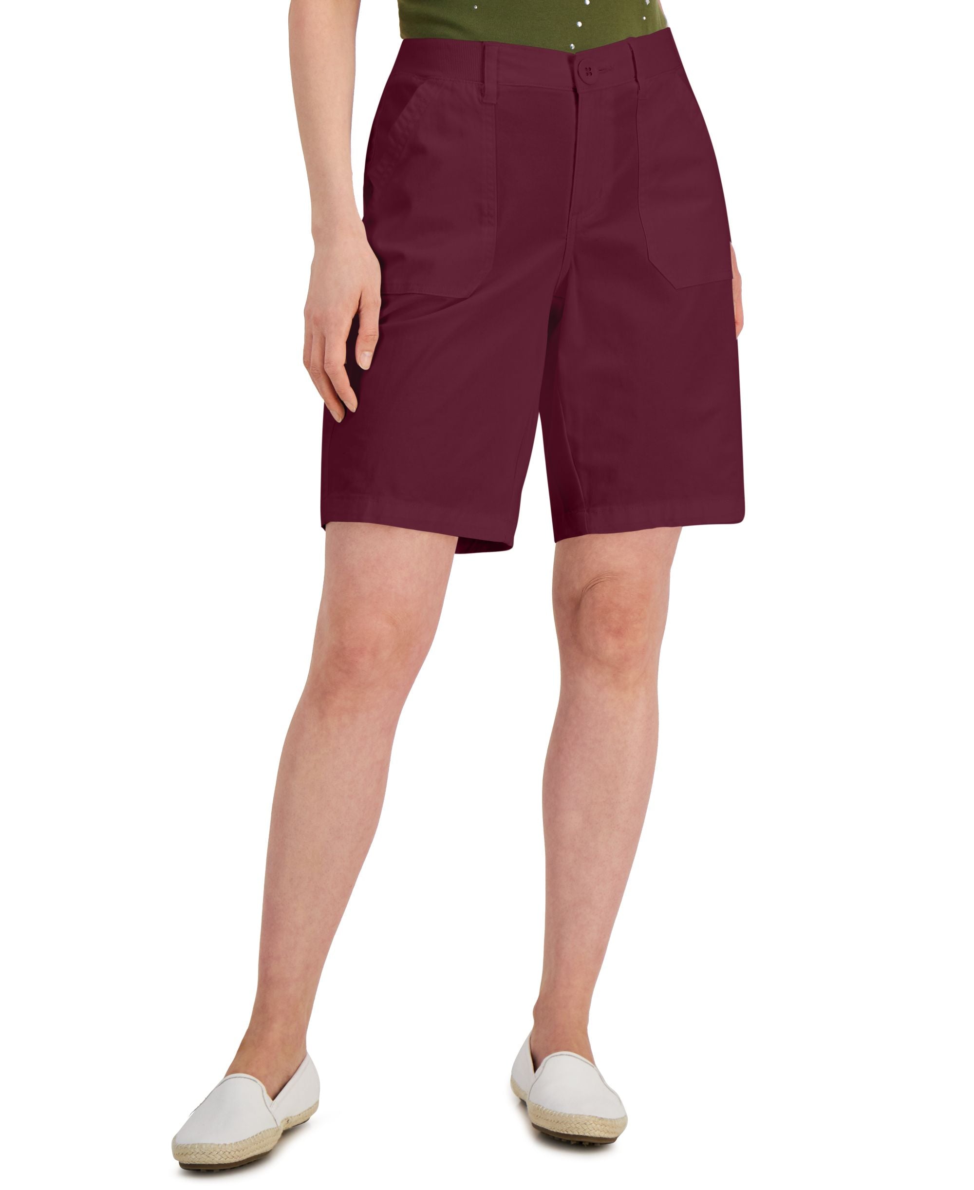 Karen Scott Womens Premium Shorts