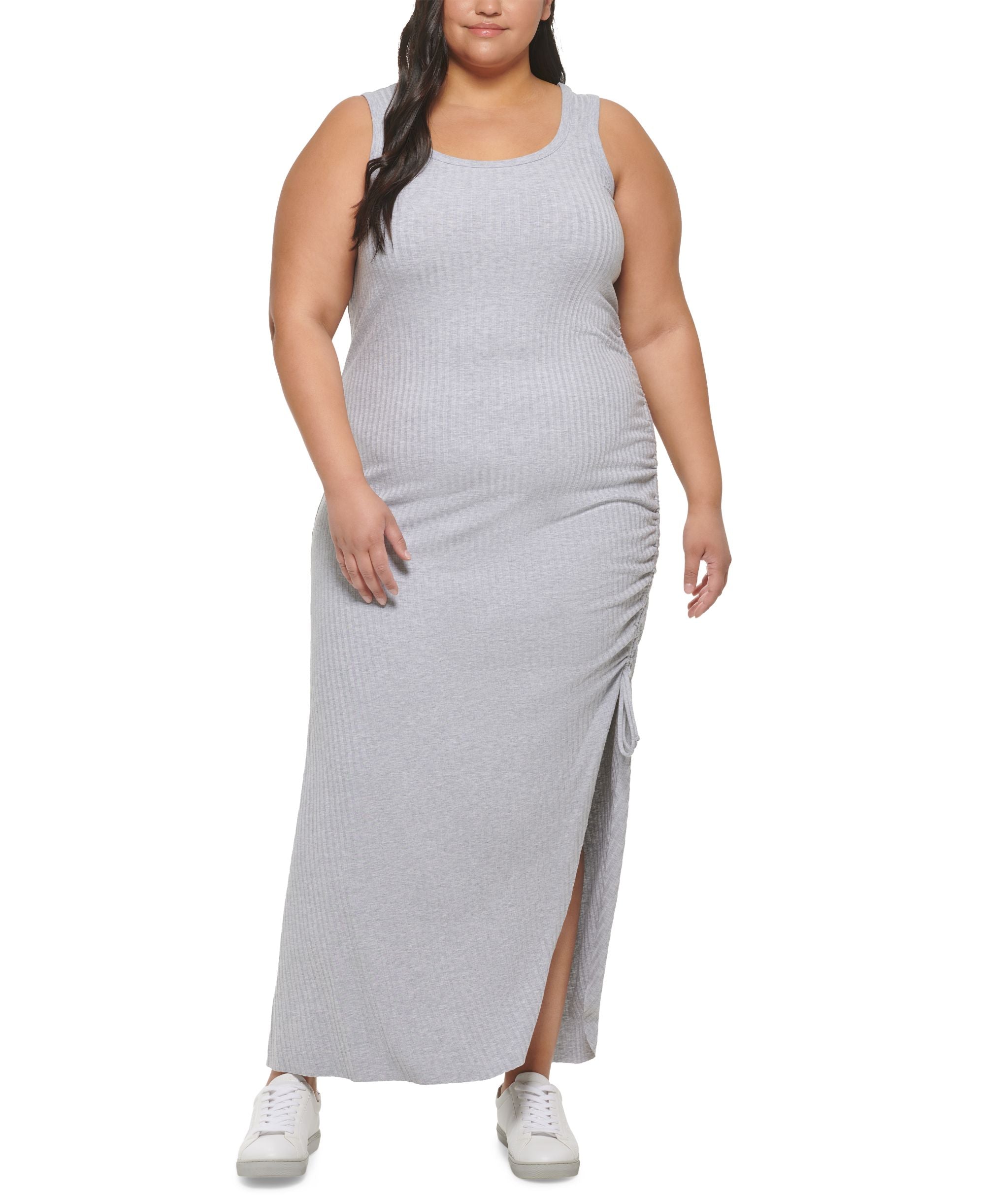 Calvin Klein Premium Jeans Plus Size Cinched Side Tank Dress