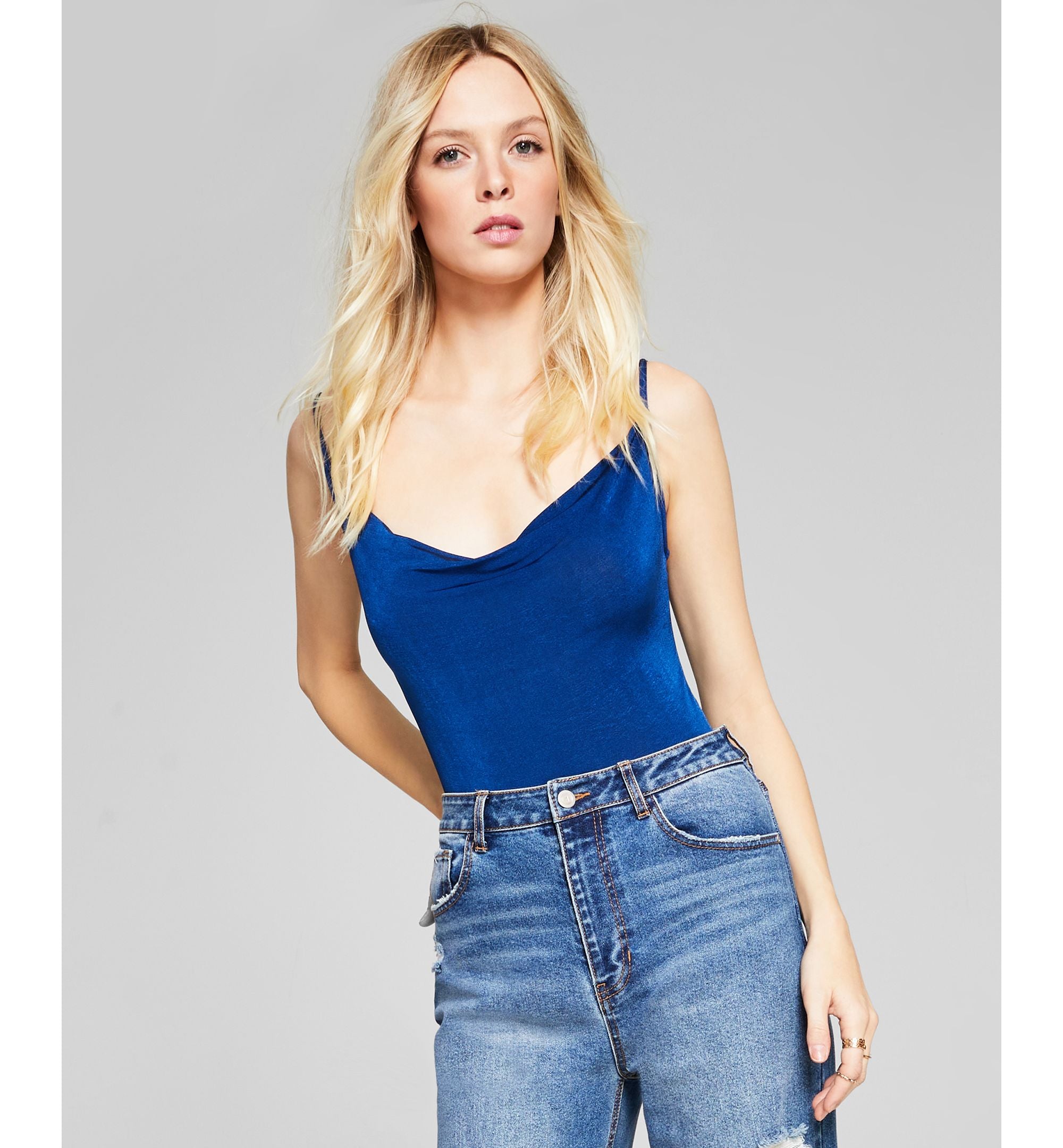 Women's Cowlneck Bodysuit