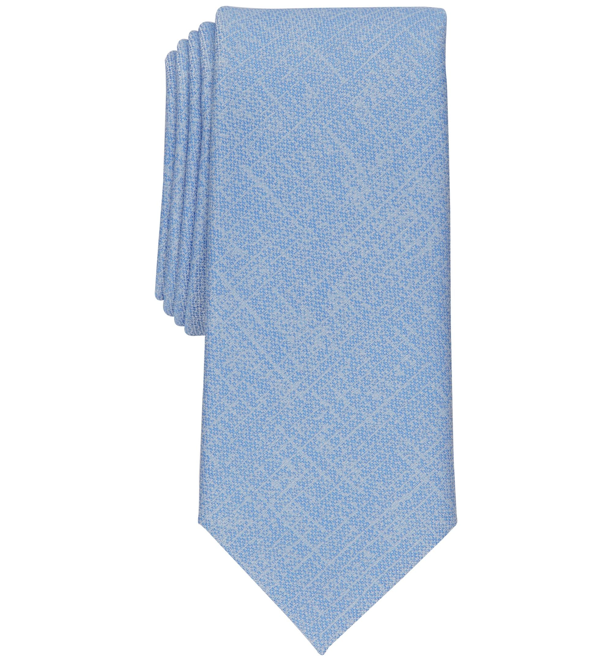 Men's Slim-Cut Crosshatch Tie
