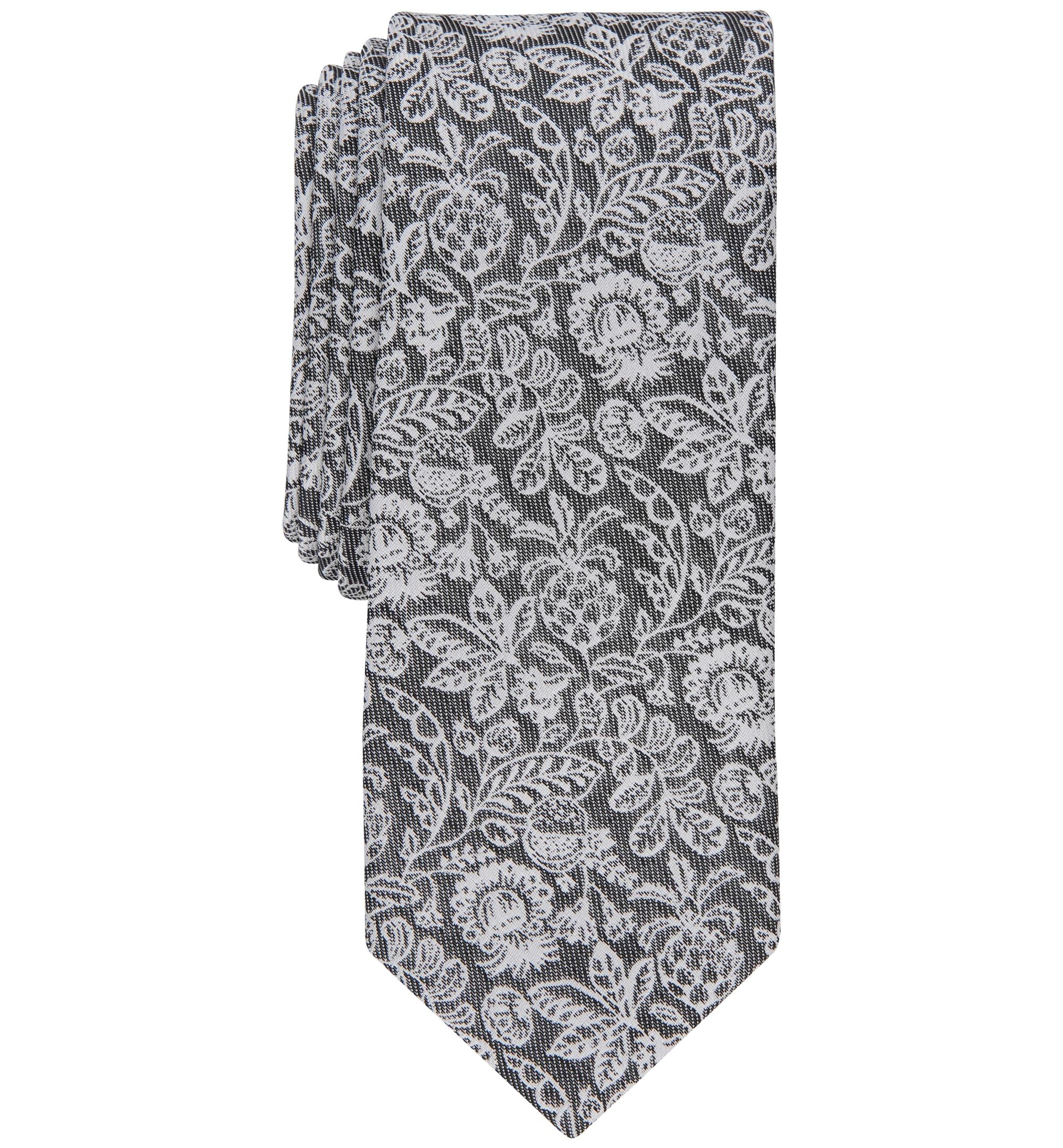 Men's Wiles Skinny-Fit Floral Tie