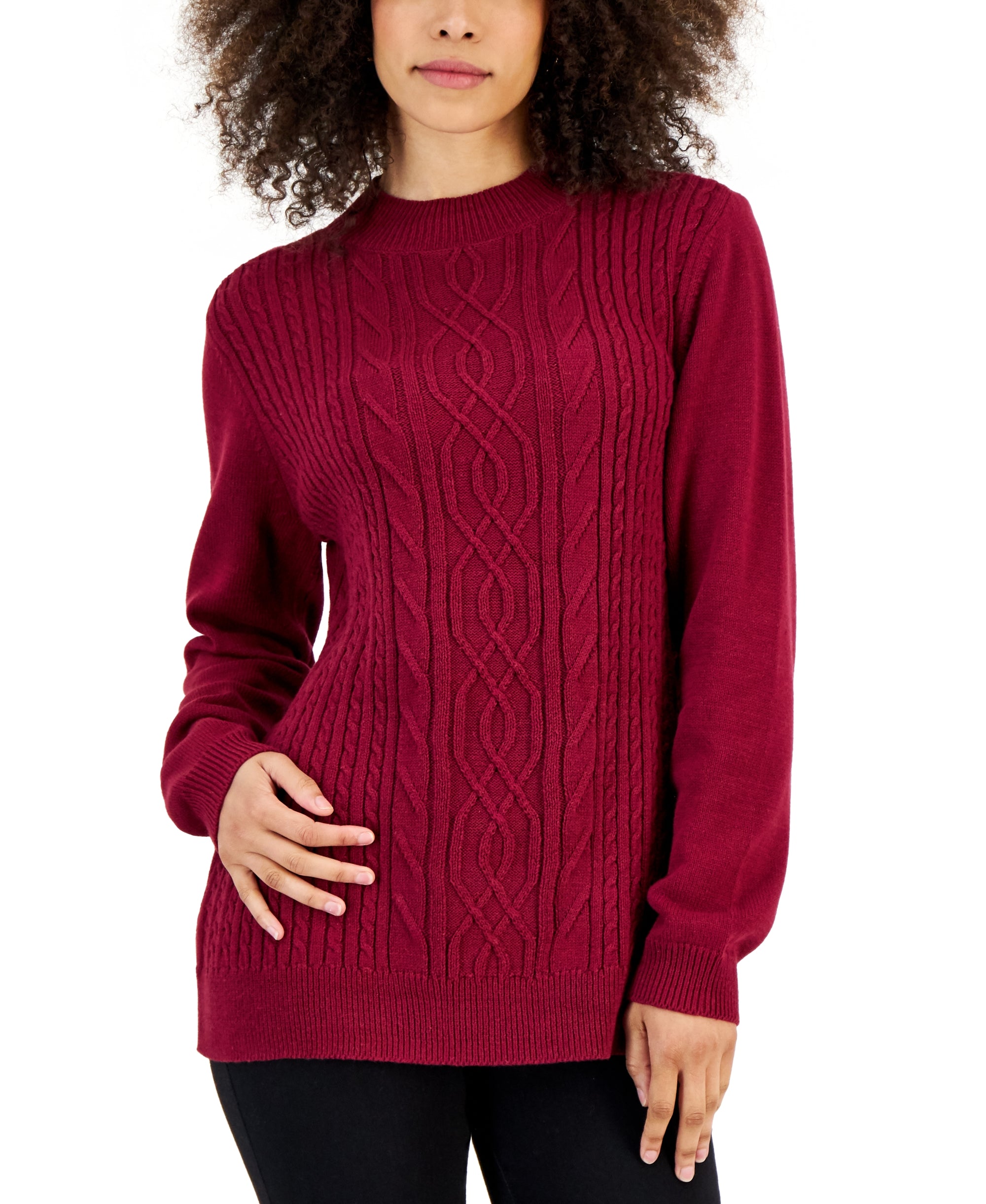 Women's Cable-Knit Sweater