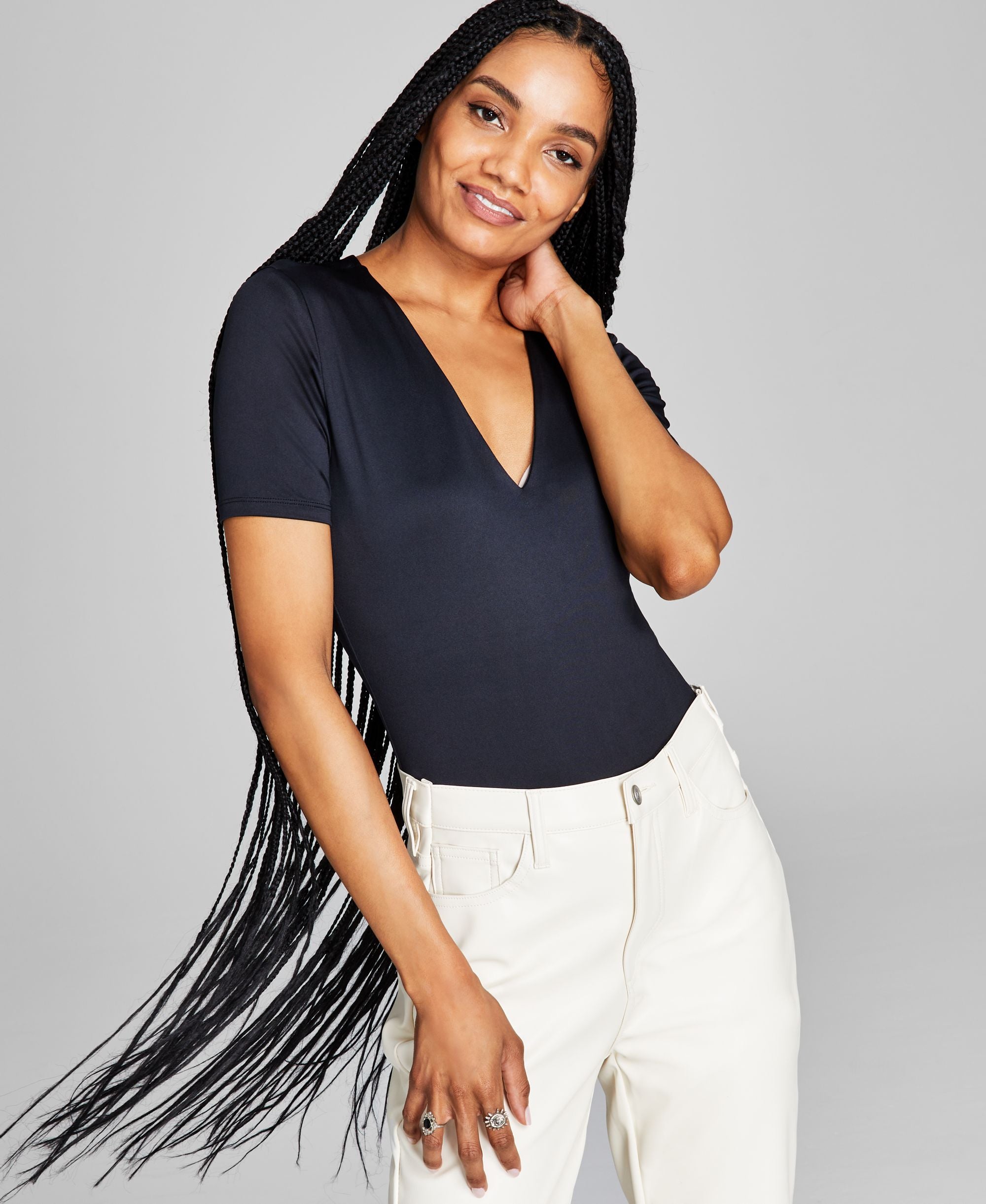 Women's V-Neck Bodysuit