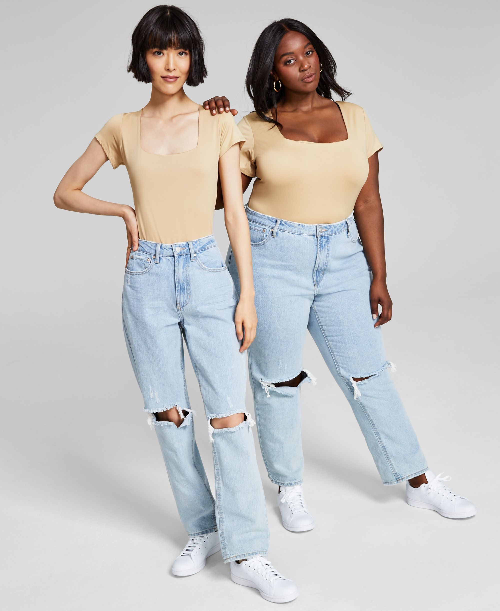 Now This Womens Ultra High Rise Straight Premium Jeans