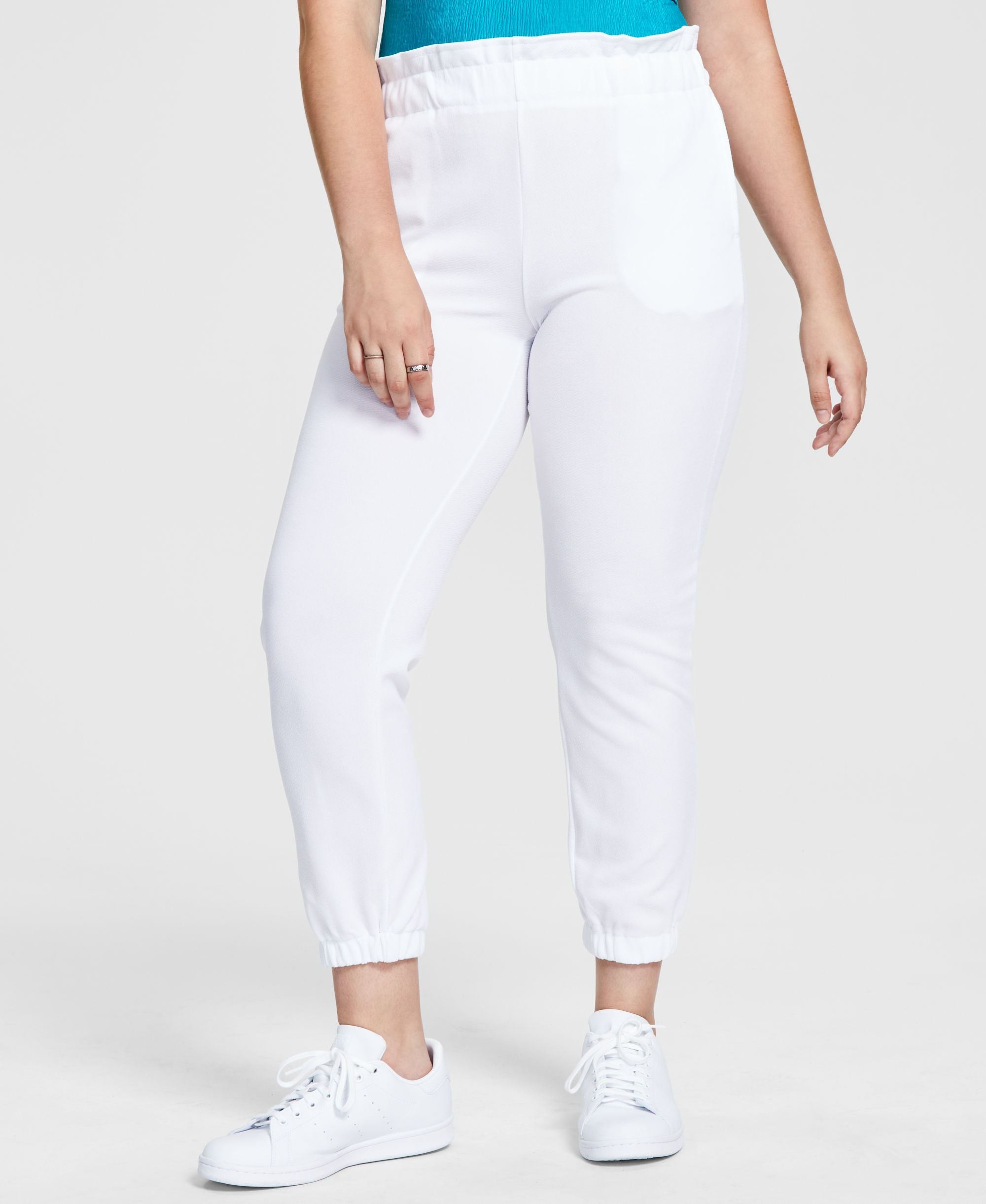 Bar III Knit Jogger Signature Pants