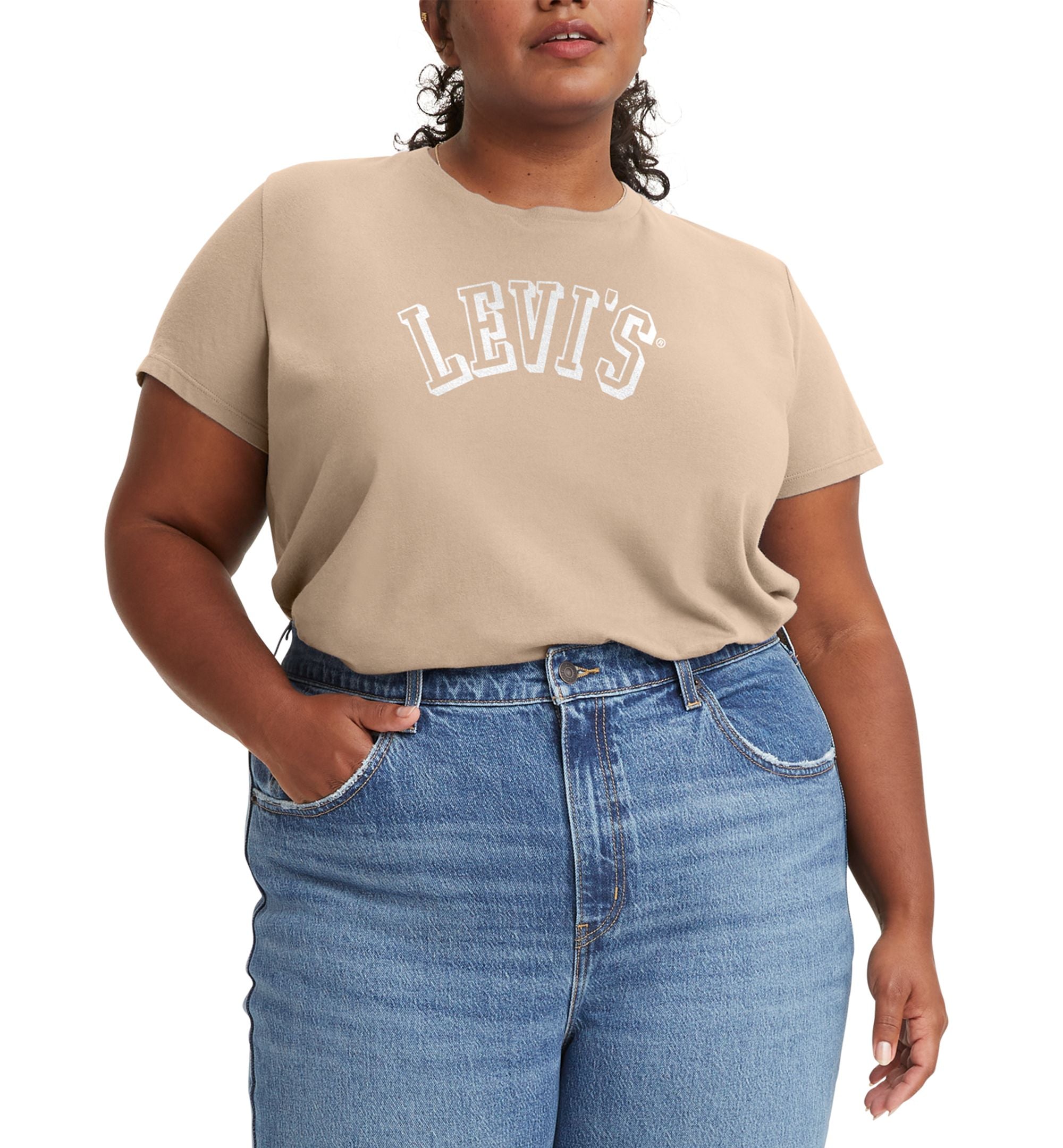 Levis Modern Plus Size Logo Cotton T-Modern Shirt