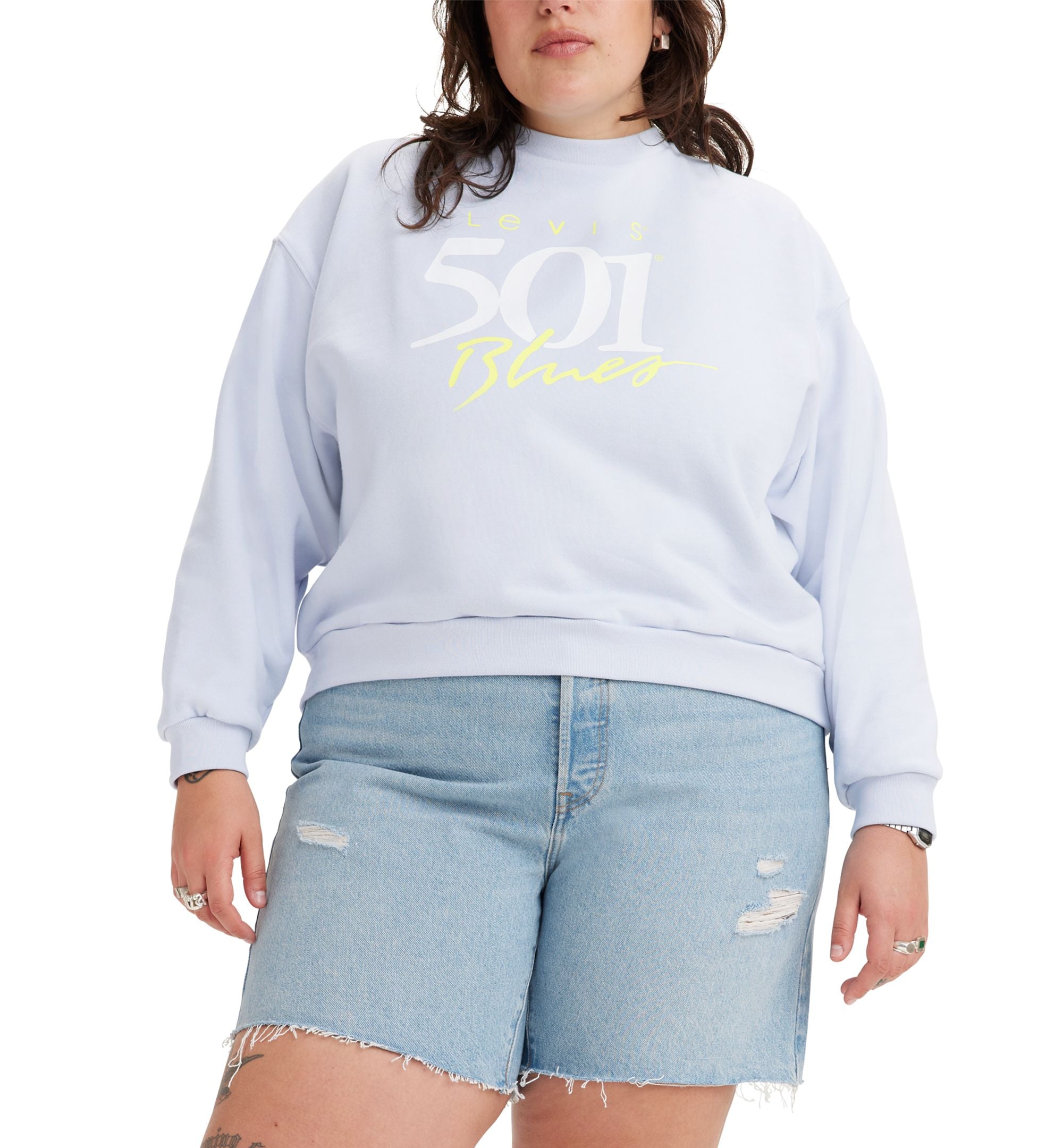 Levis Modern Plus Size Graphic Vintage Crewneck Sweatshirt