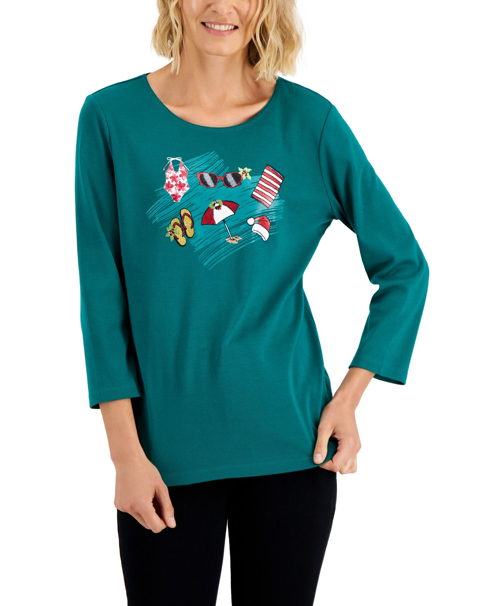 Women's Holiday Beach Premium Top