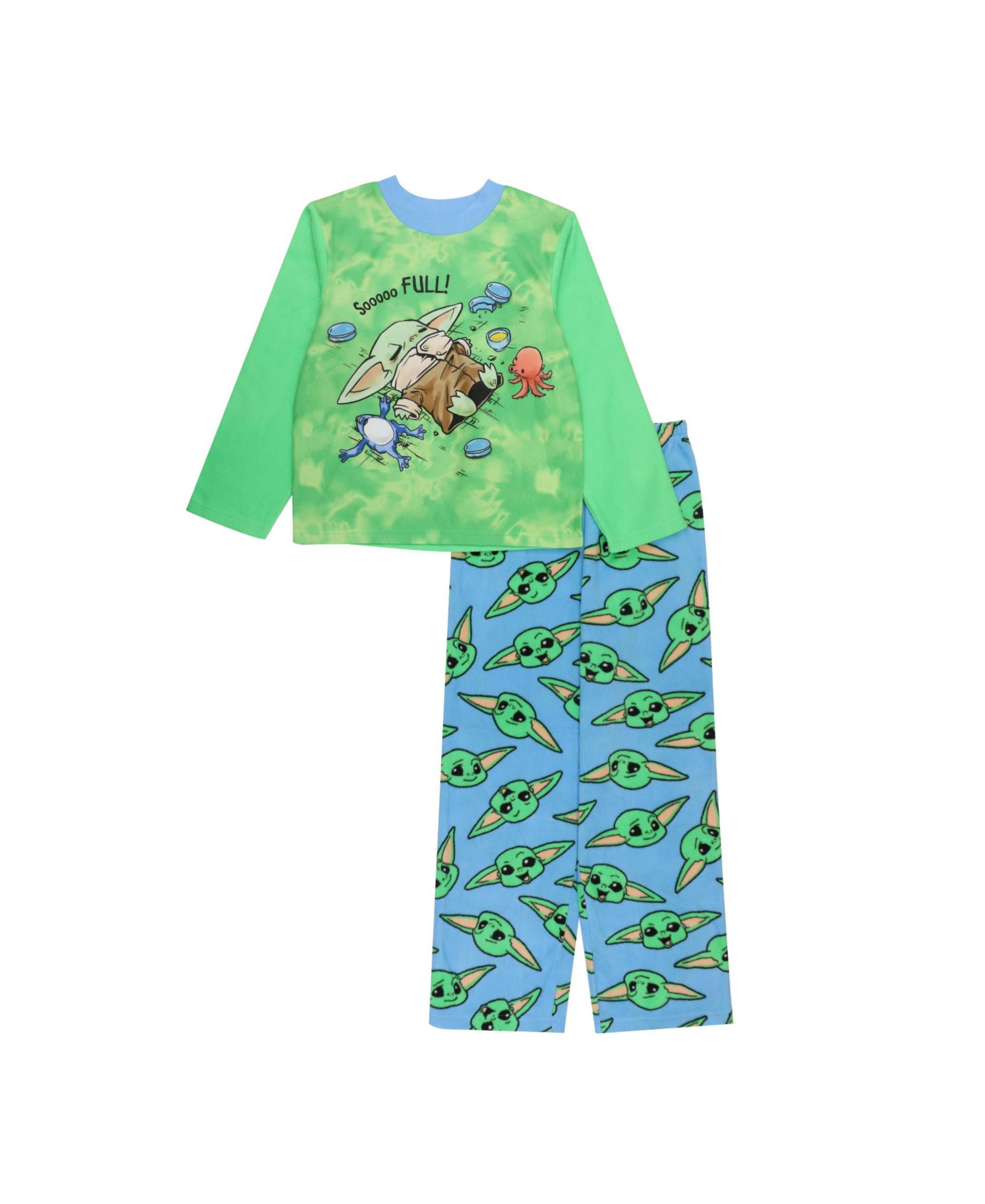 Little Boys Mandalorian Premium Top Pajama Set 2 Piece