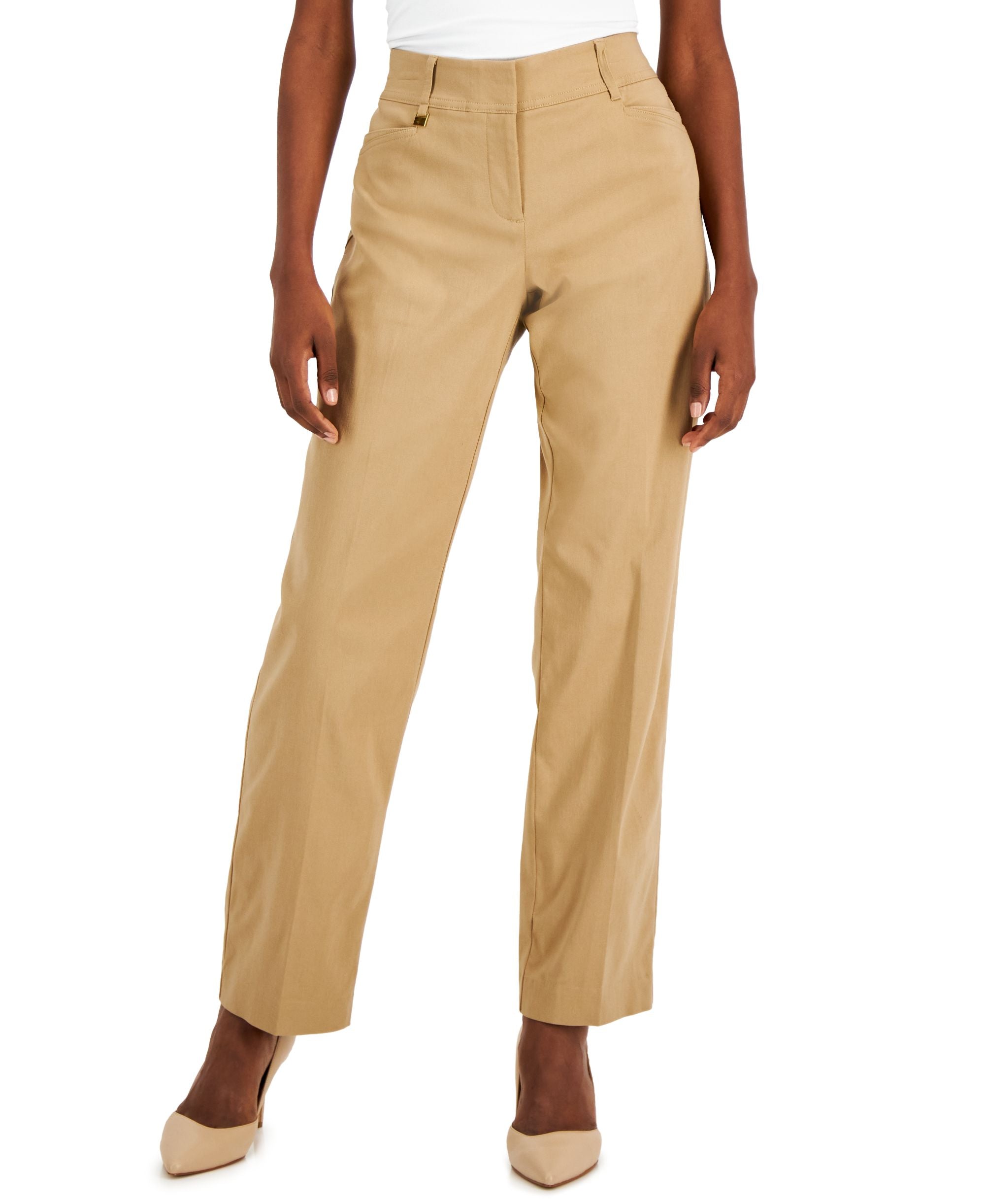 Petite Tummy-Control Curvy Fit Signature Pants, Petite and Petite Short