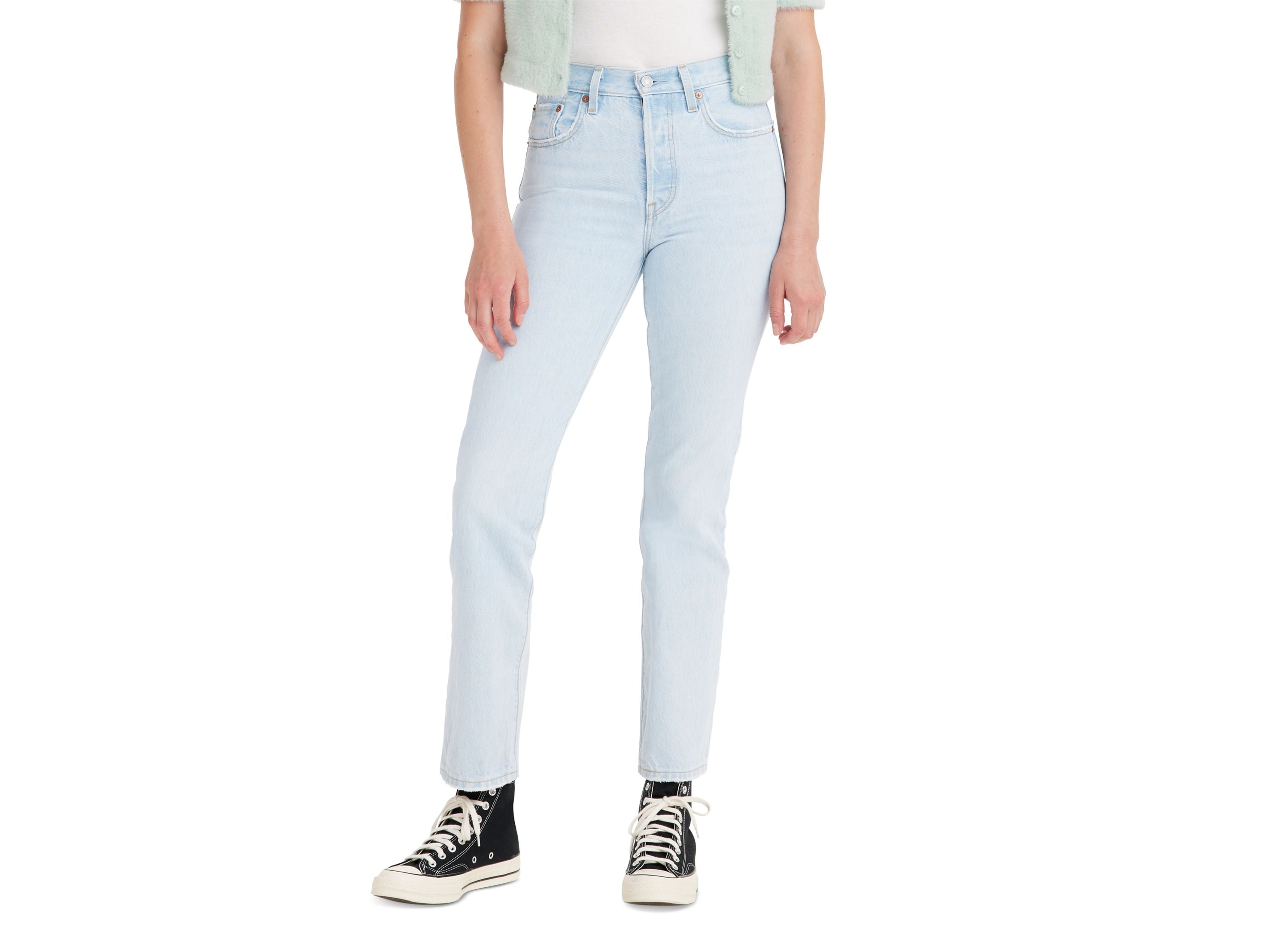 Women's 501 Original-Fit Straight-Leg Premium Jeans