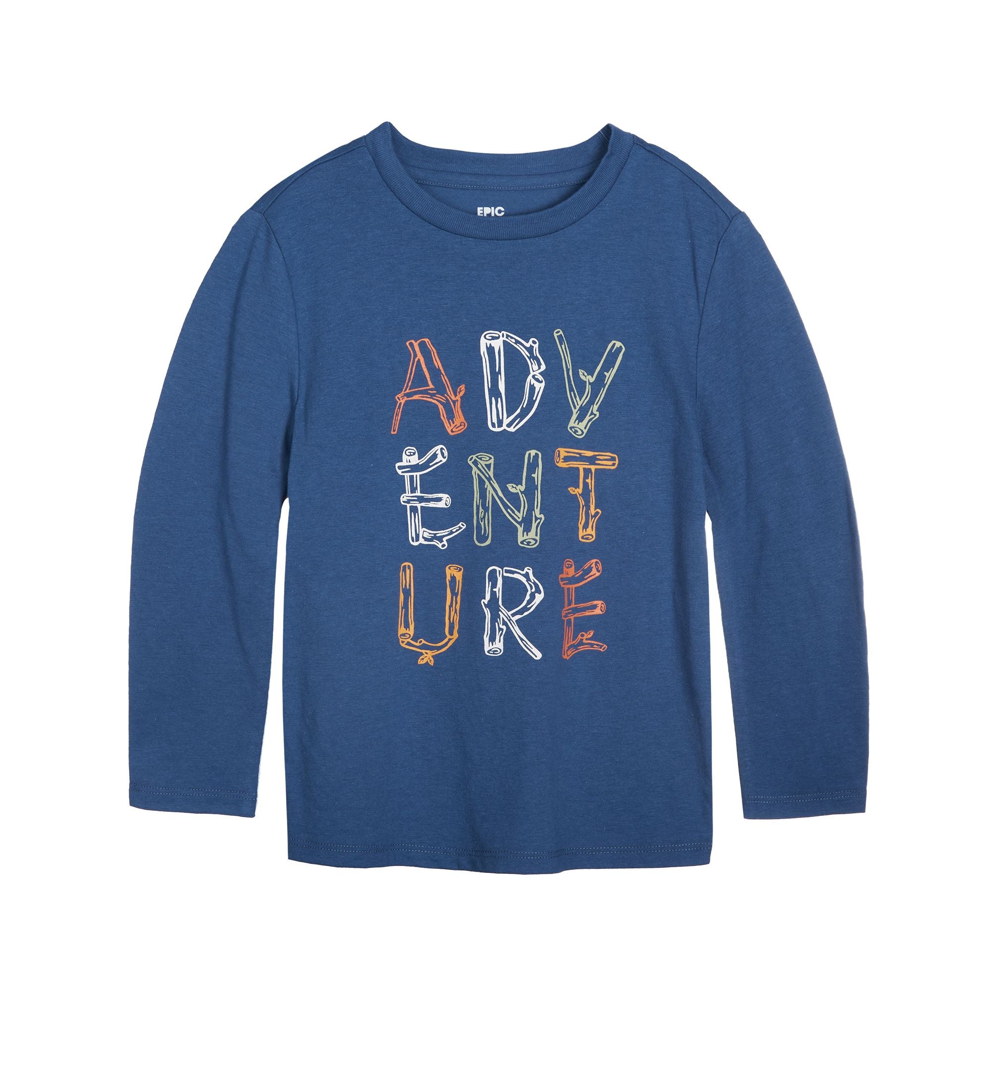 Toddler Boys Long-Sleeve Graphic T-Modern Shirt