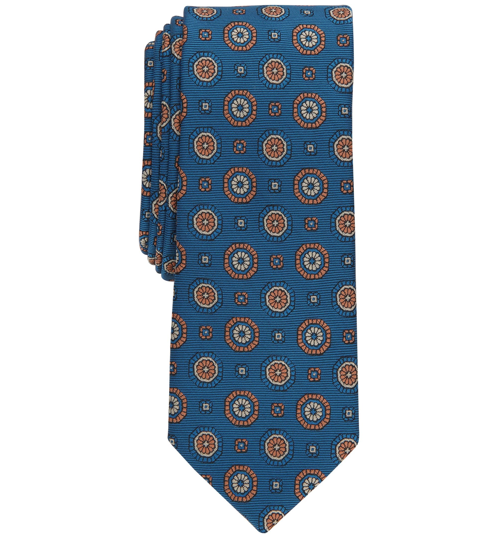 Men's Pinewald Medallion Skinny-Fit Tie