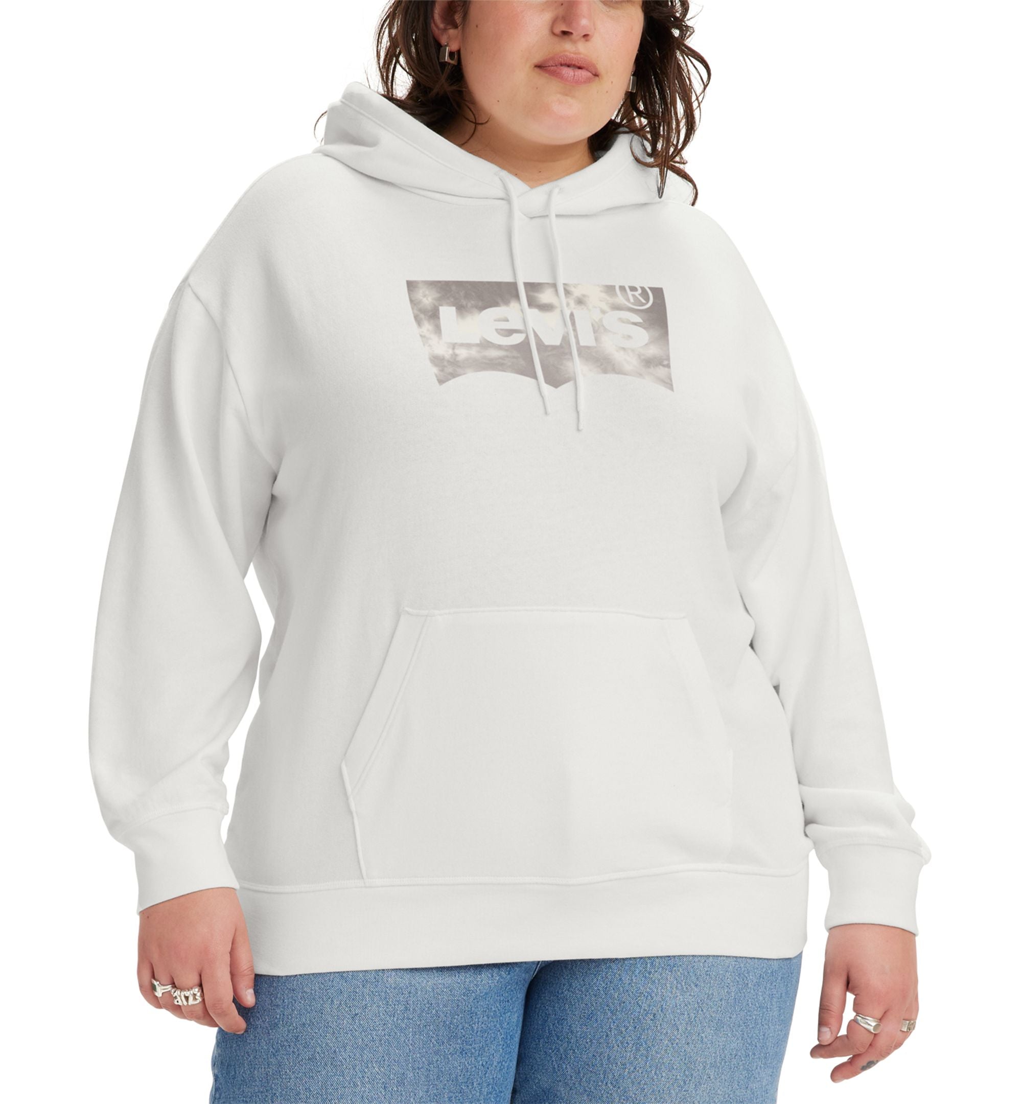 Levis Modern Plus Size Graphic Standard Fit Hoodie