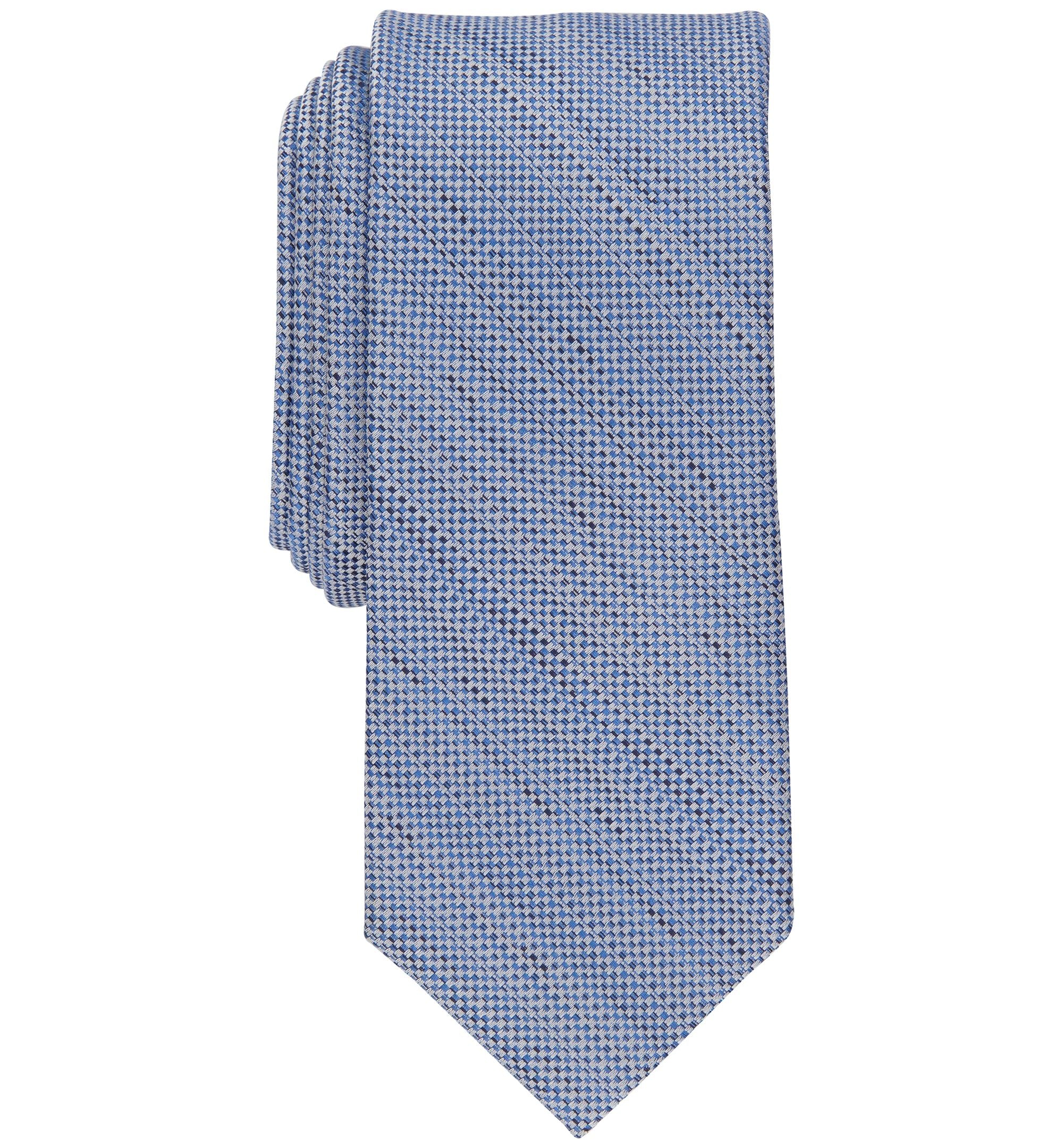 Men's Meadow Skinny-Fit Textured Tie