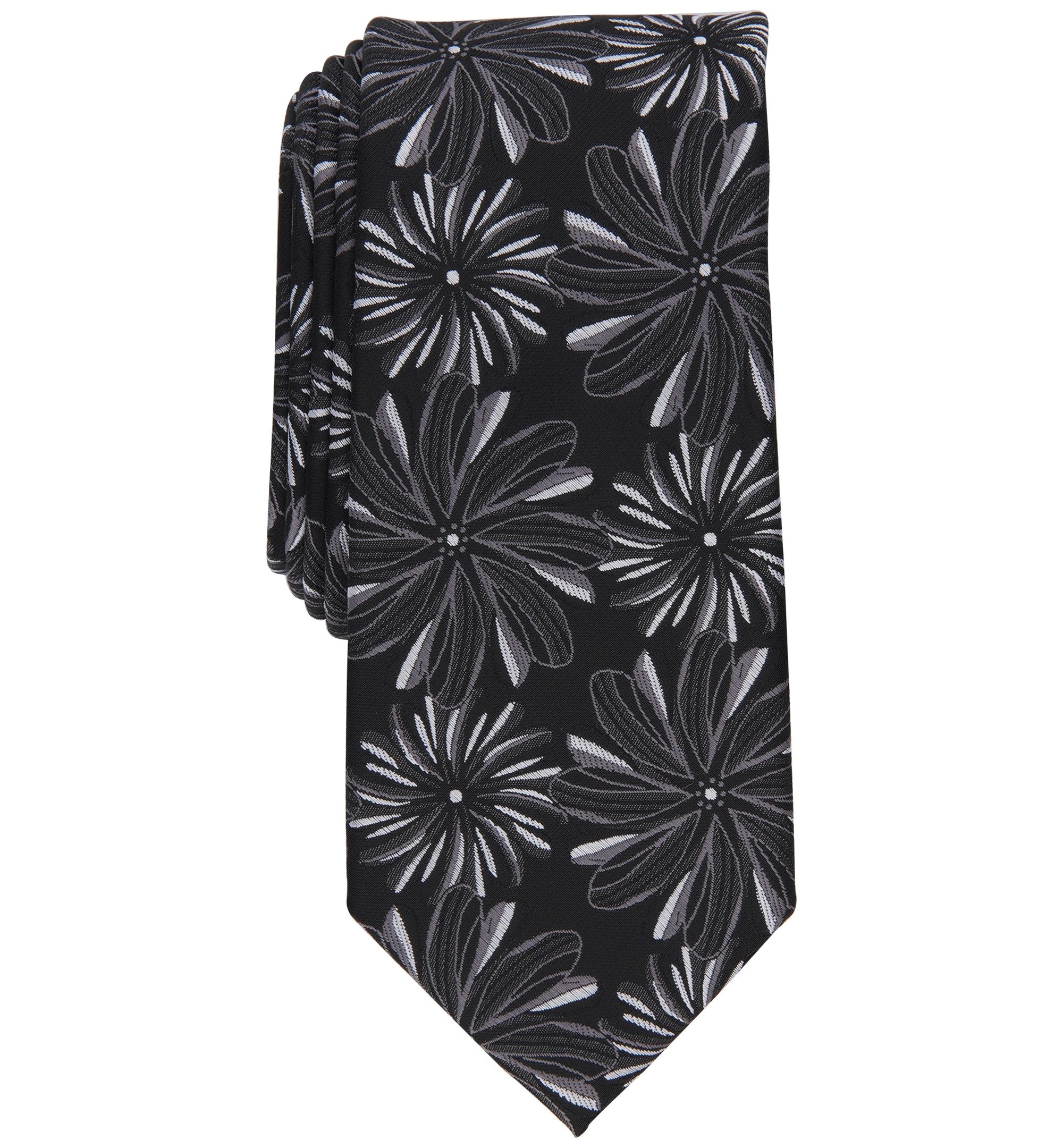 Men's Lisi Skinny-Fit Floral Tie