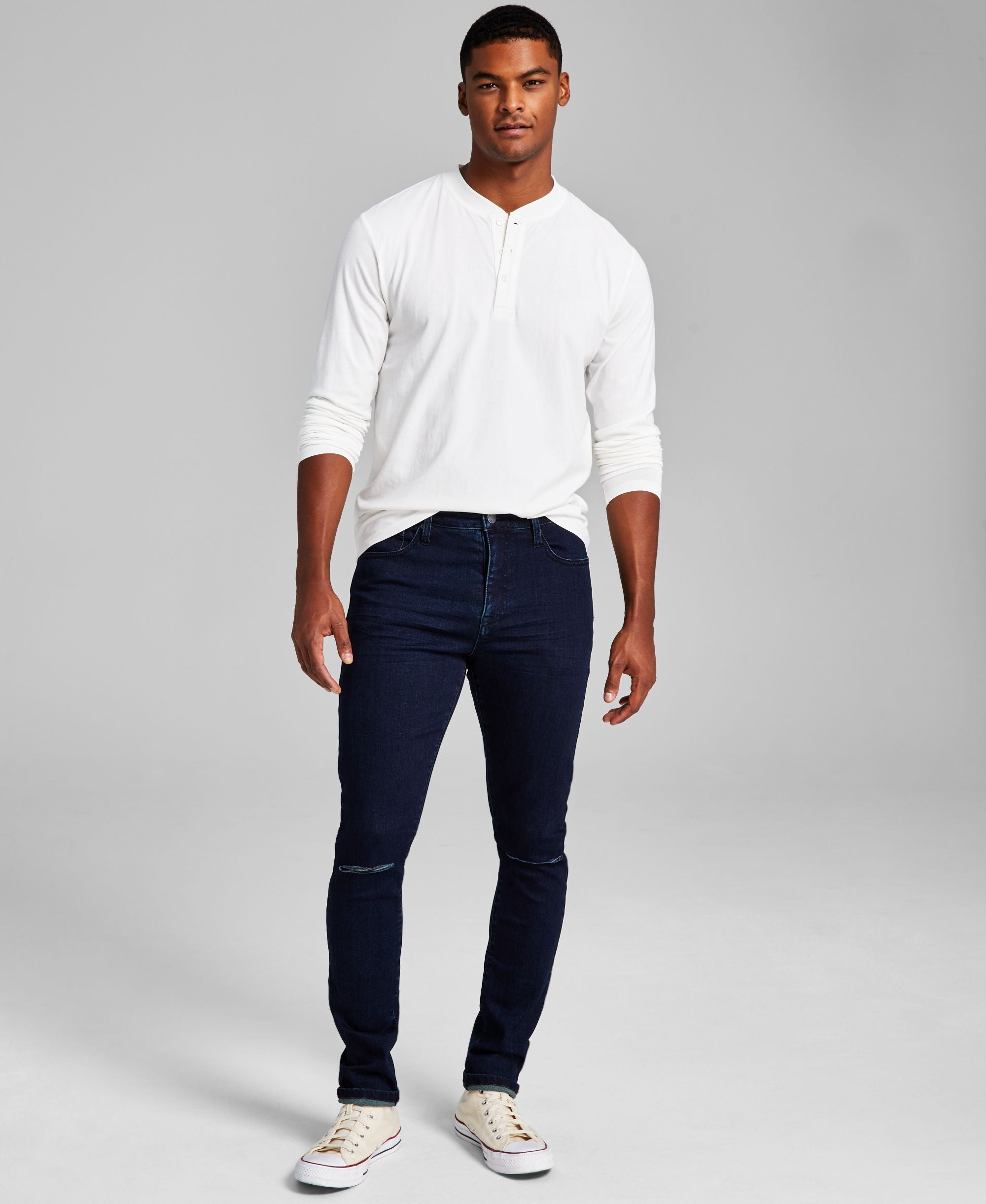 Men's Pearson Skinny-Fit-Fit Stretch Destroyed Premium Jeans