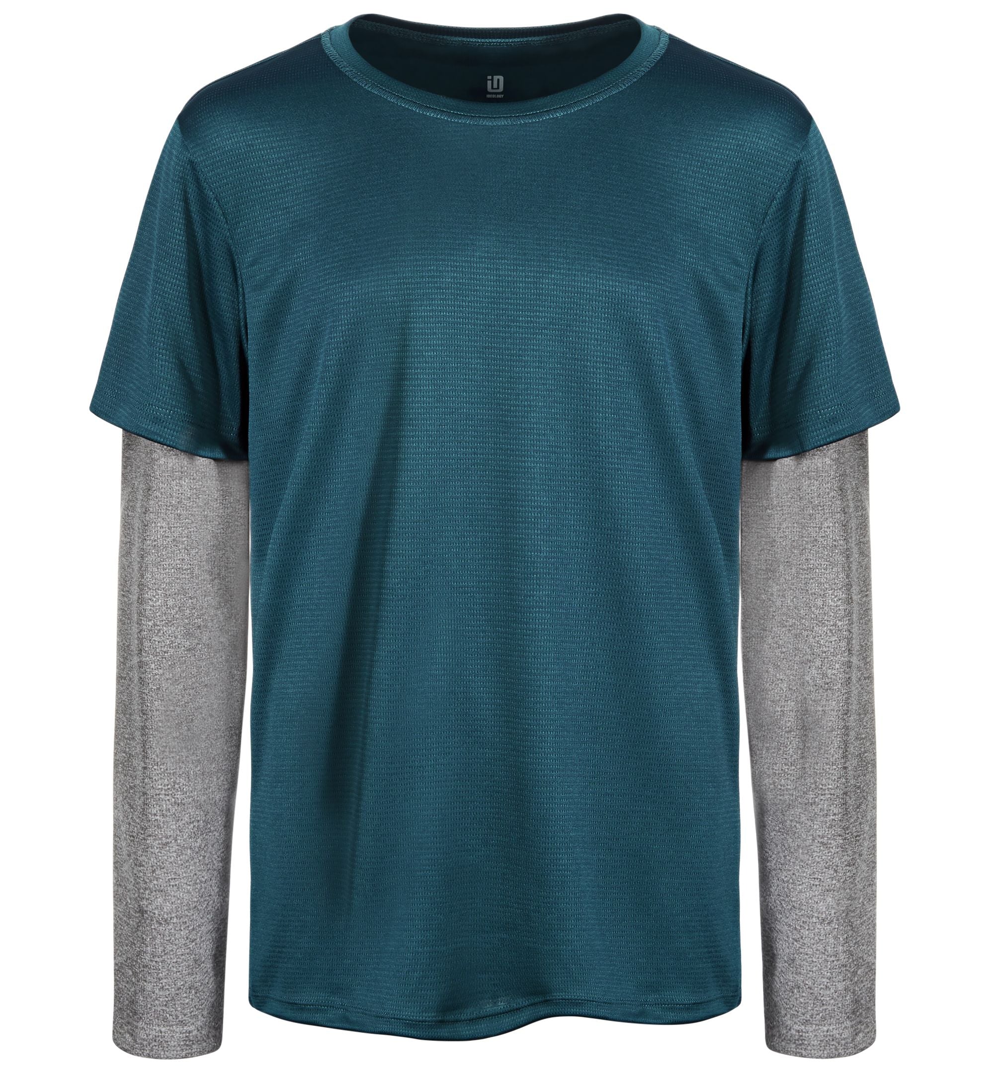 ID Ideology Toddler Little Boys Faux Layer Long-Sleeve T-Modern Shirt