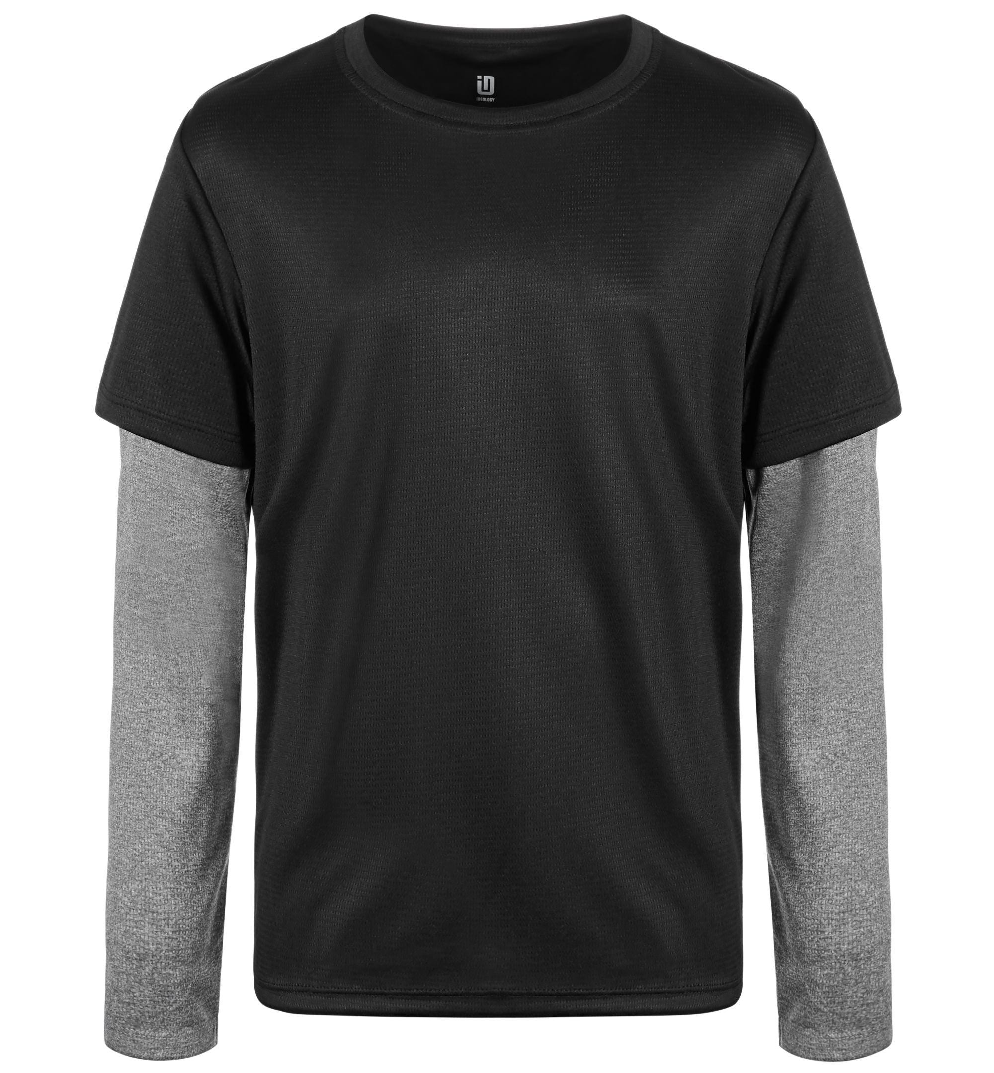 ID Ideology Toddler Little Boys Faux Layer Long-Sleeve T-Modern Shirt
