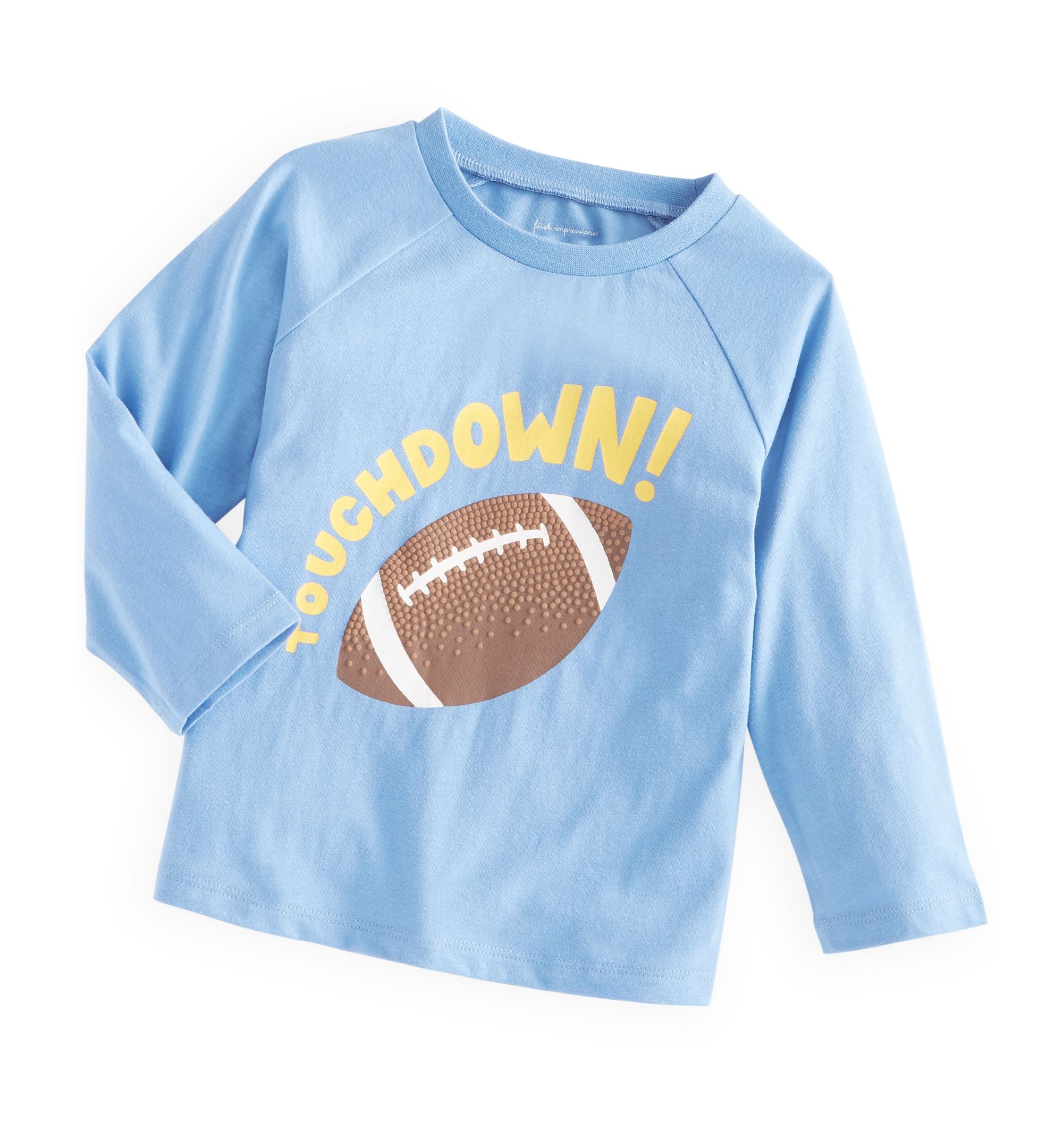 First Impressions Baby Boys Football Long-Sleeve Modern Shirt