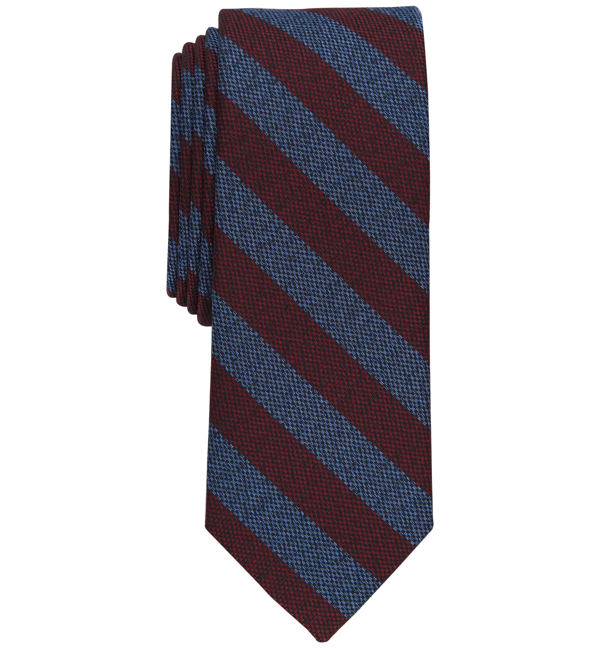Men's Arrow Striped Skinny-Fit Tie