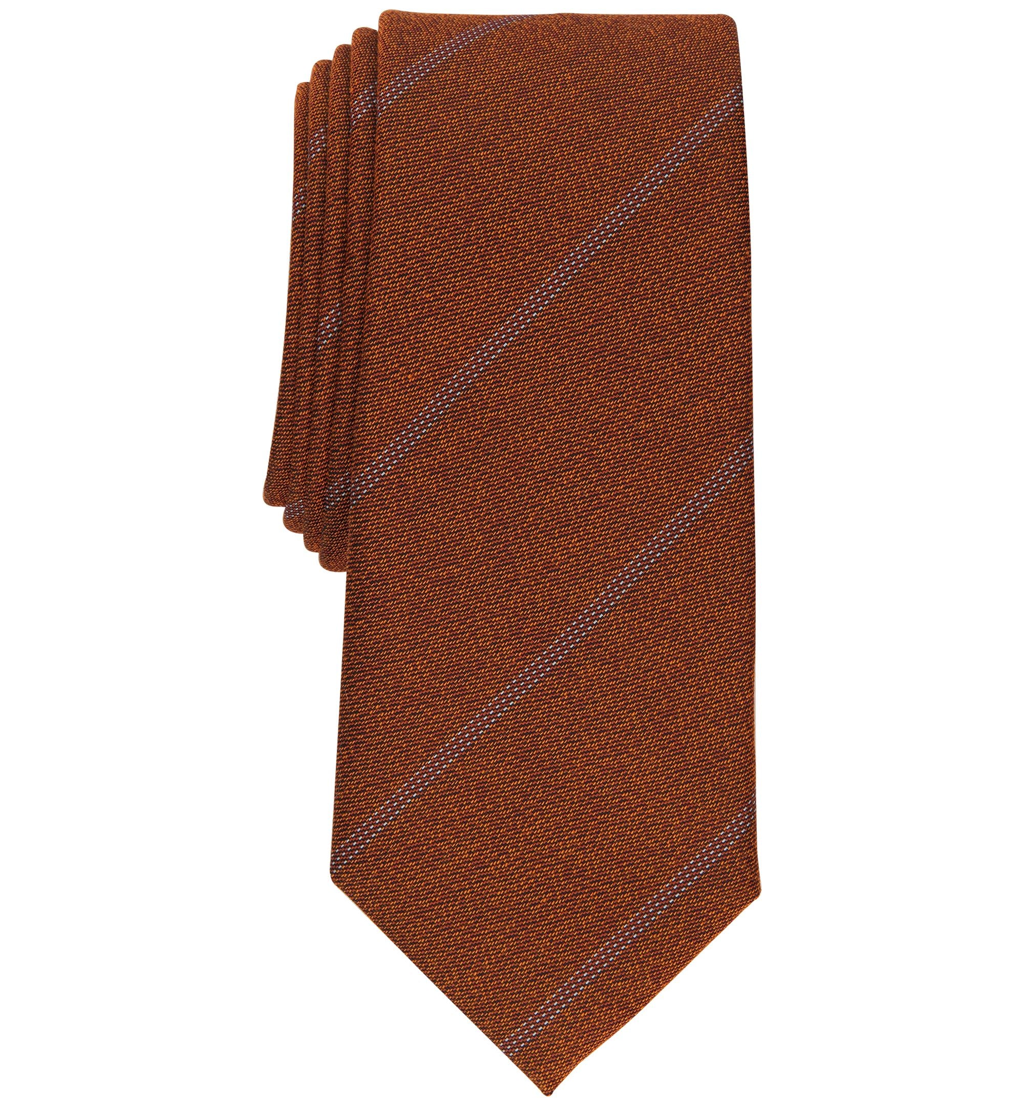 Men's Slim-Cut Stripe Tie