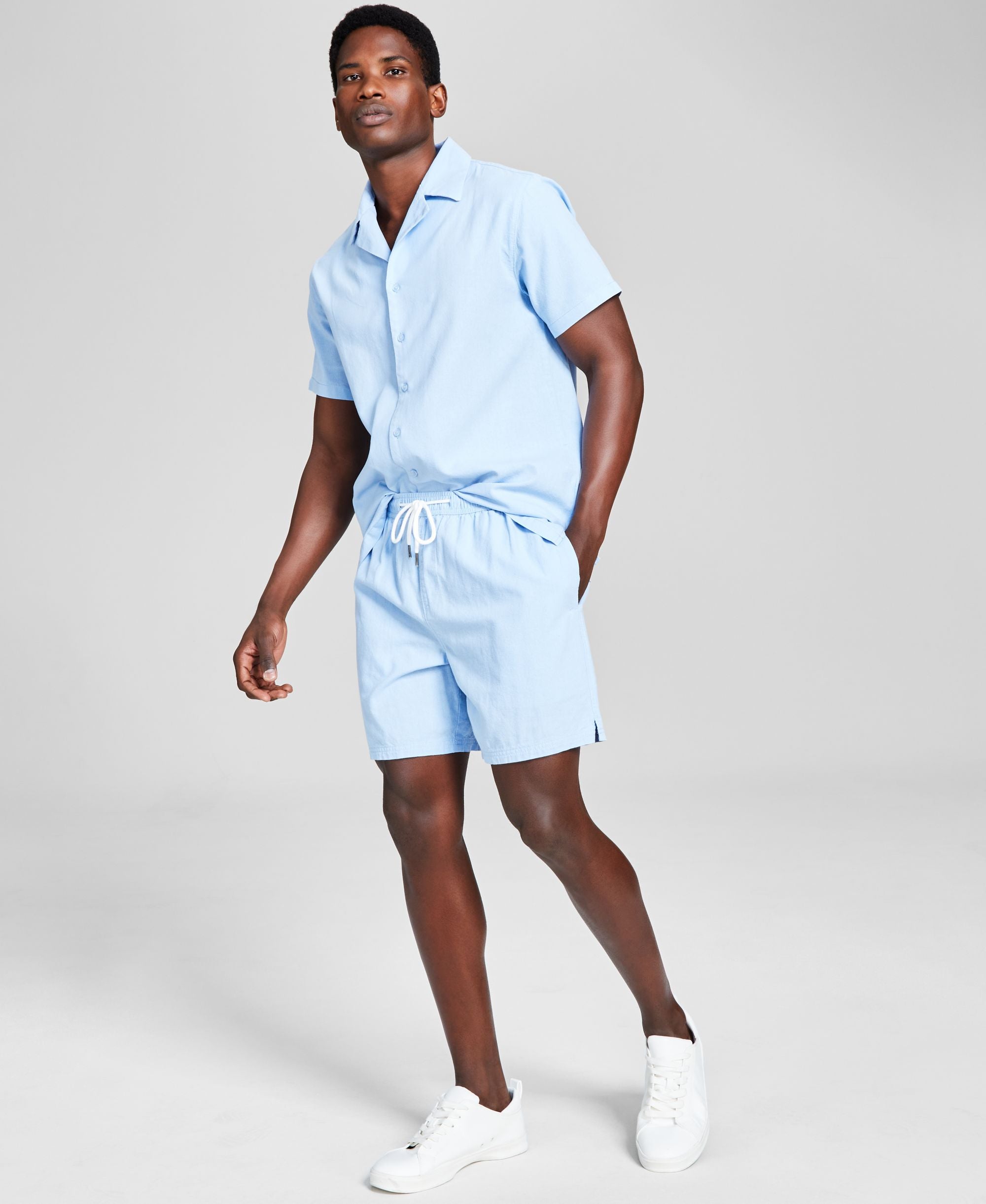 Men's Timeless-Fit Drawstring Premium Shorts