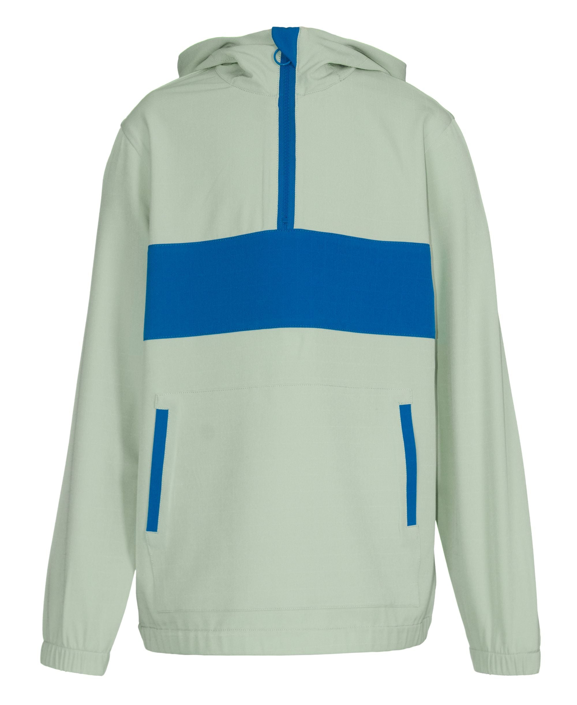 Univibe Big Boys Andrews Stretch Grid Ripstop 1/4 Zip Pullover Hoodie