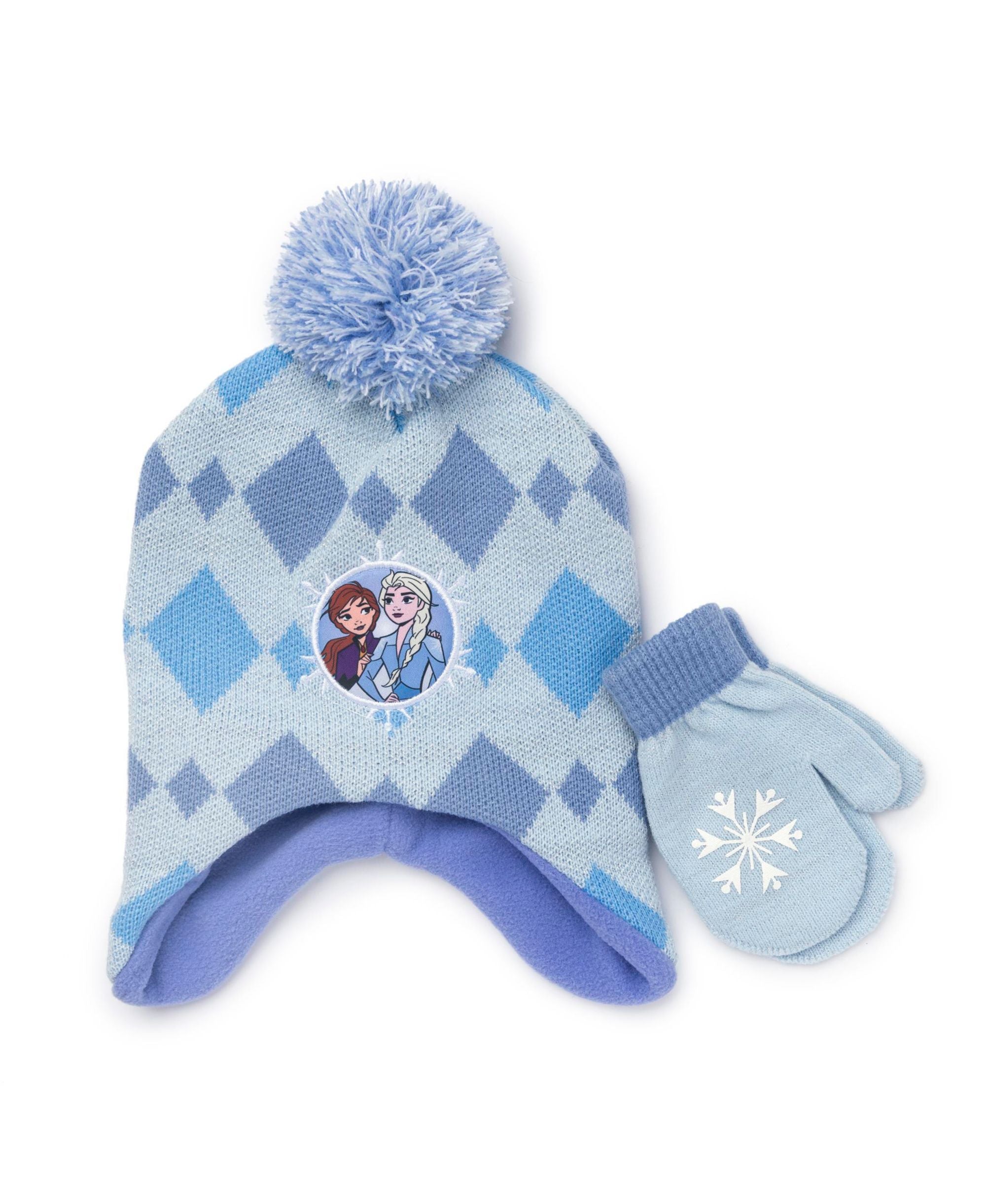 Berkshire Toddler Girls Character License Cold Weather Hat Gloves 2 Piece Set