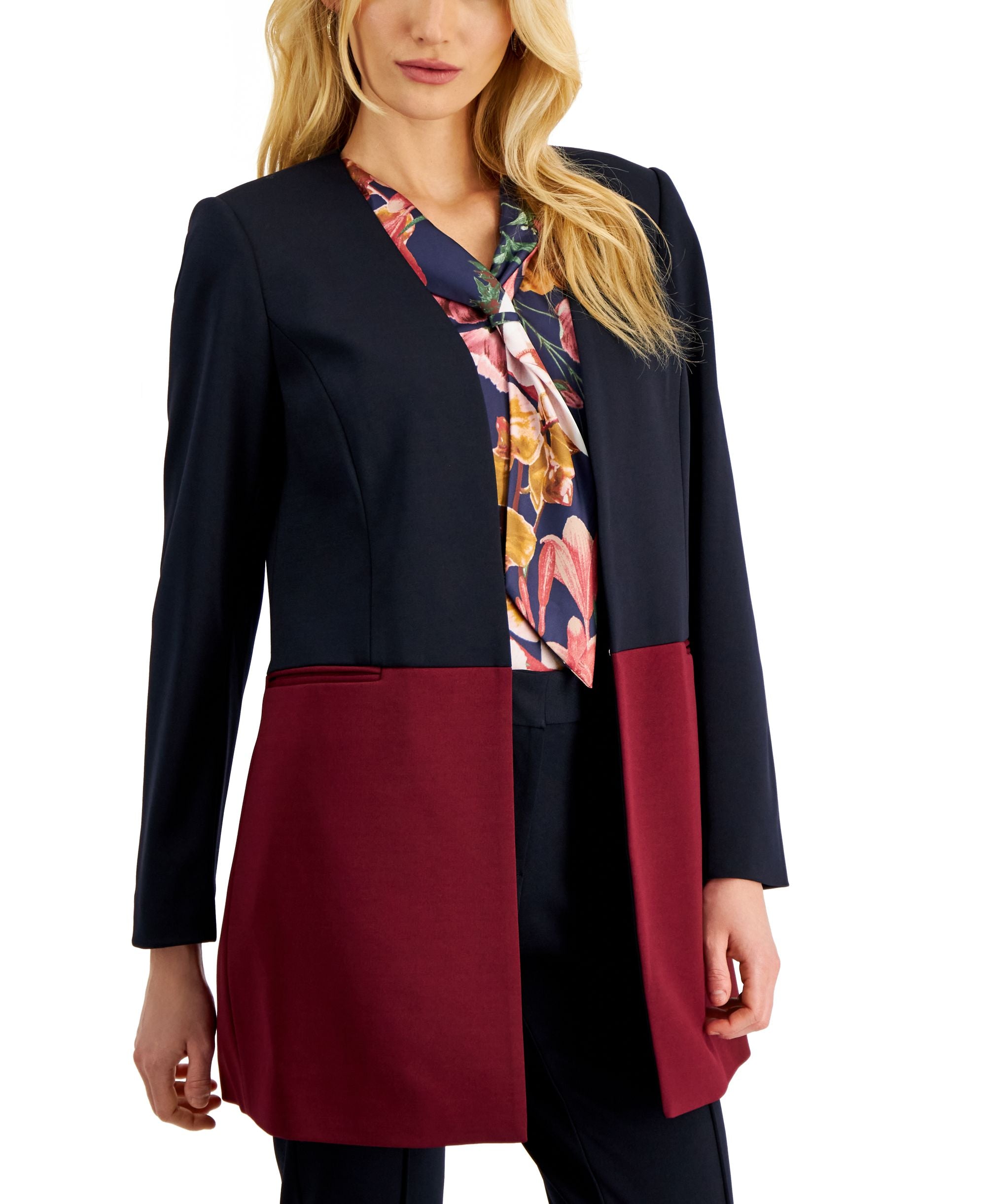 Women's Colorblocked Topper Jacket