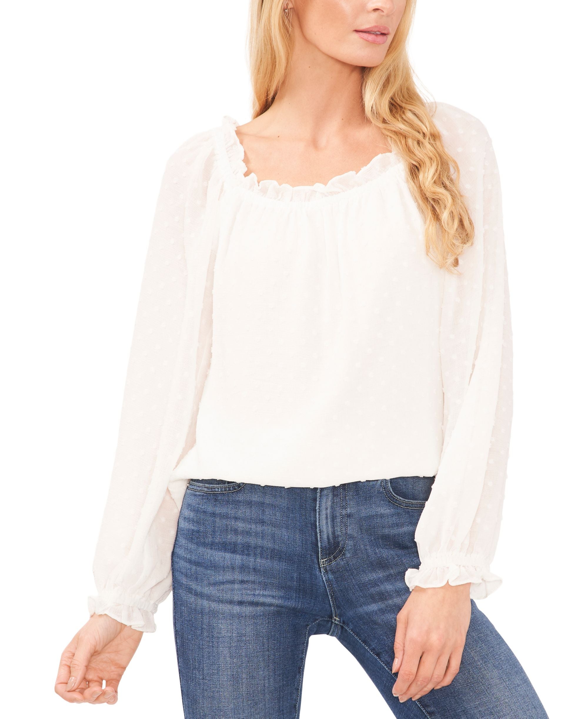 Cece Clip Dot Premium Top