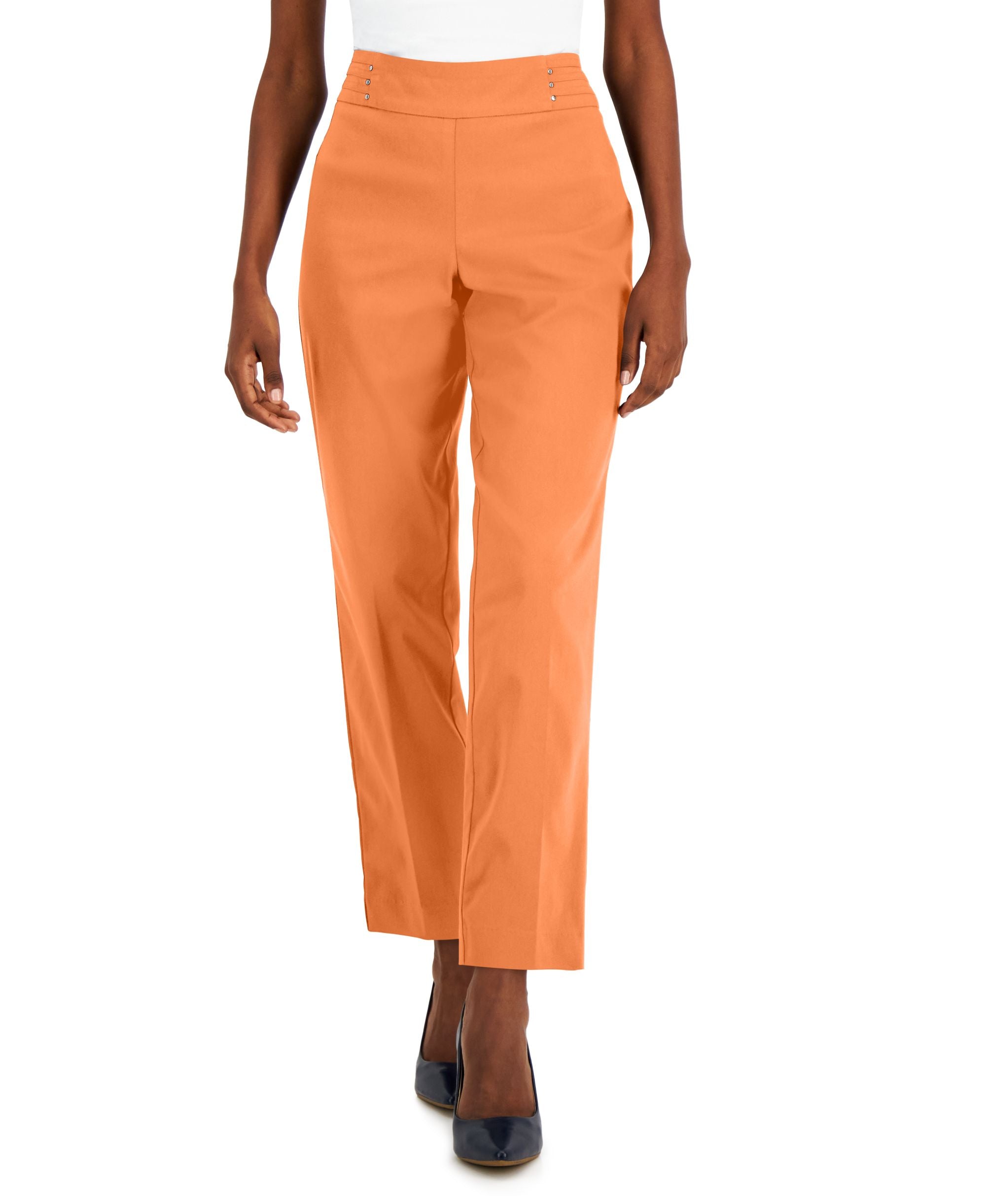JM Collection Studded Comfort-Waist Signature Pants