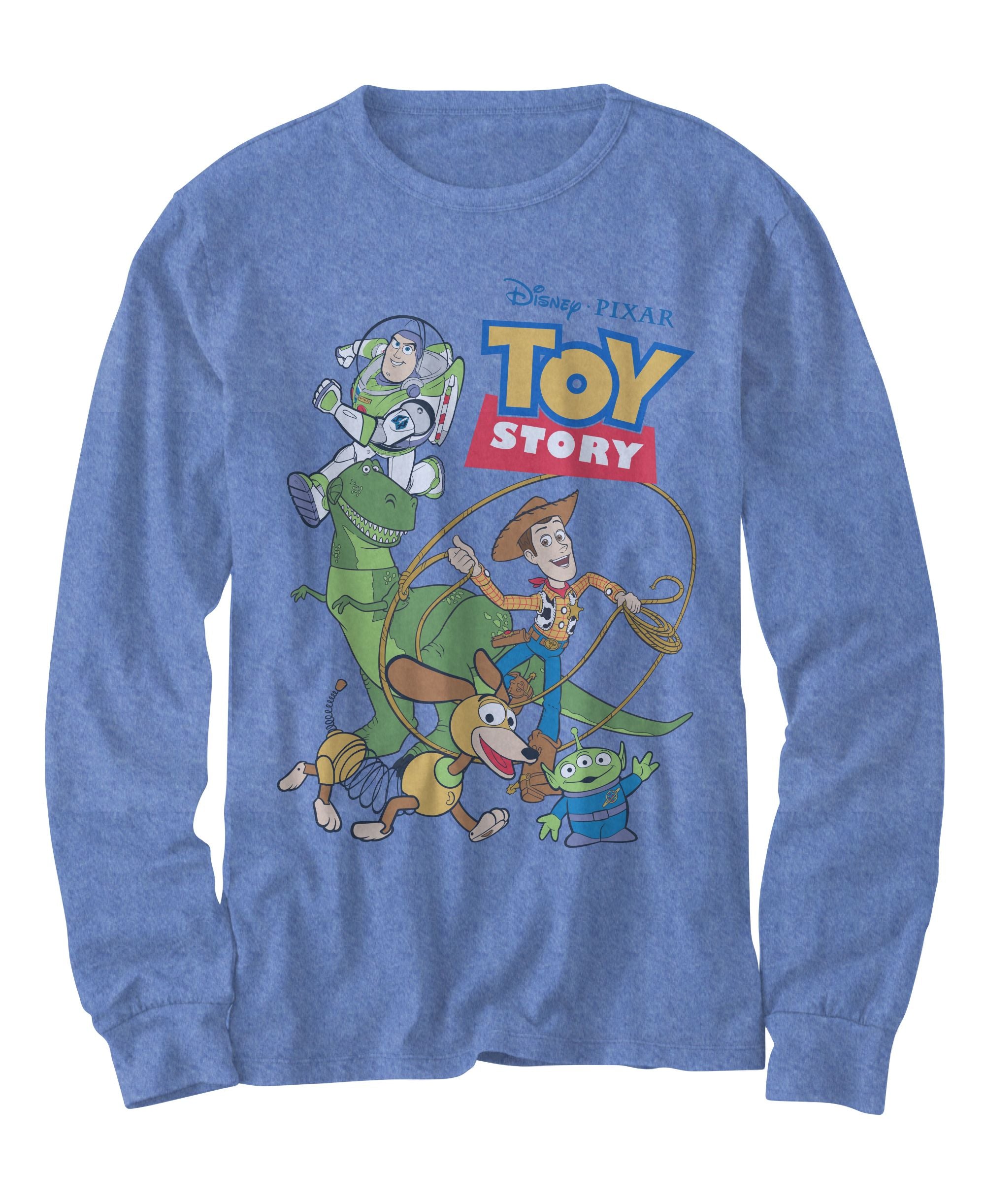 Hybrid Big Boys Toy Story Long Sleeves Graphic T-Modern Shirt