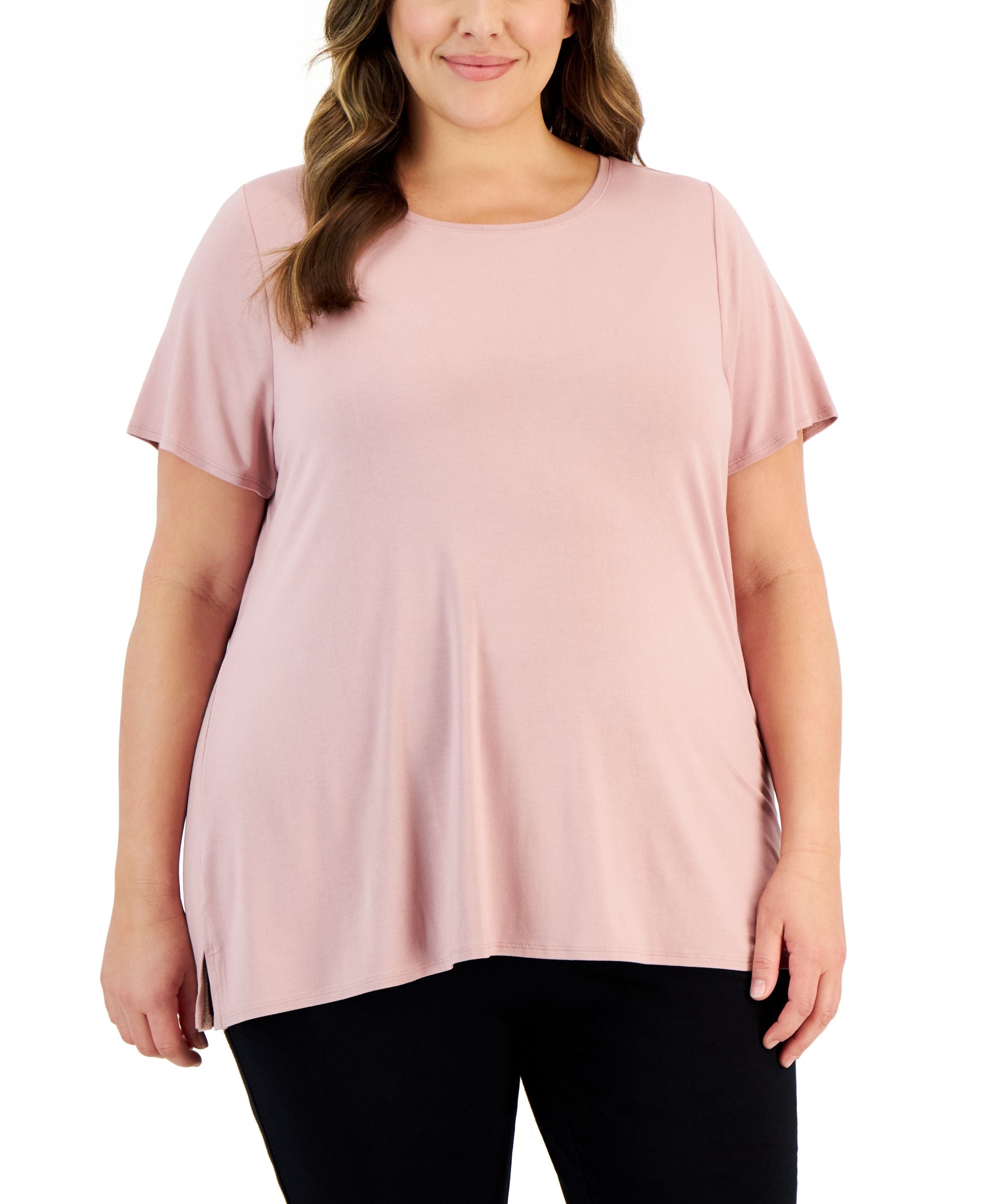 Alfani Plus Size Knit Premium Top