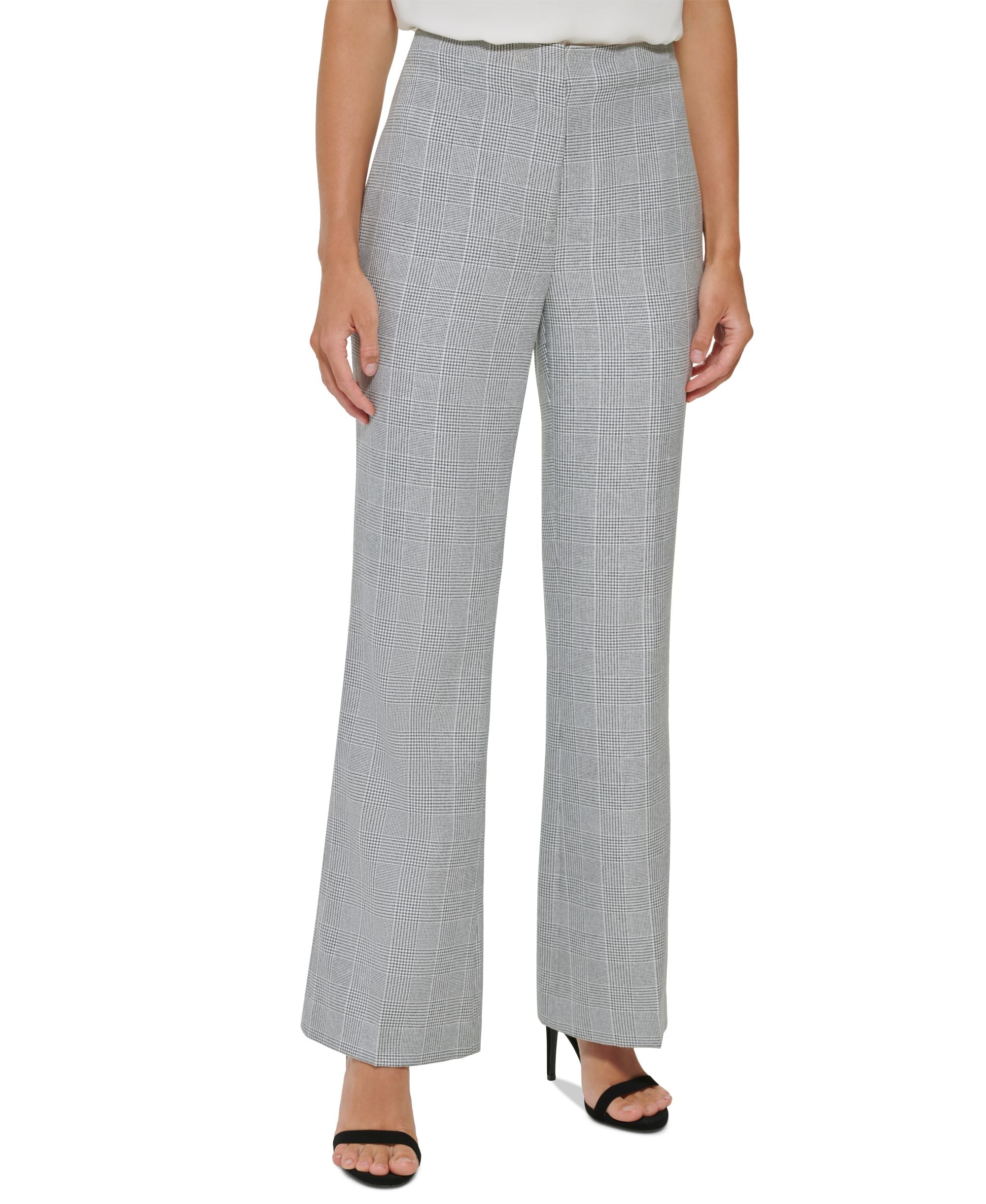 Women's High-Rise Wide-Leg Signature Pants