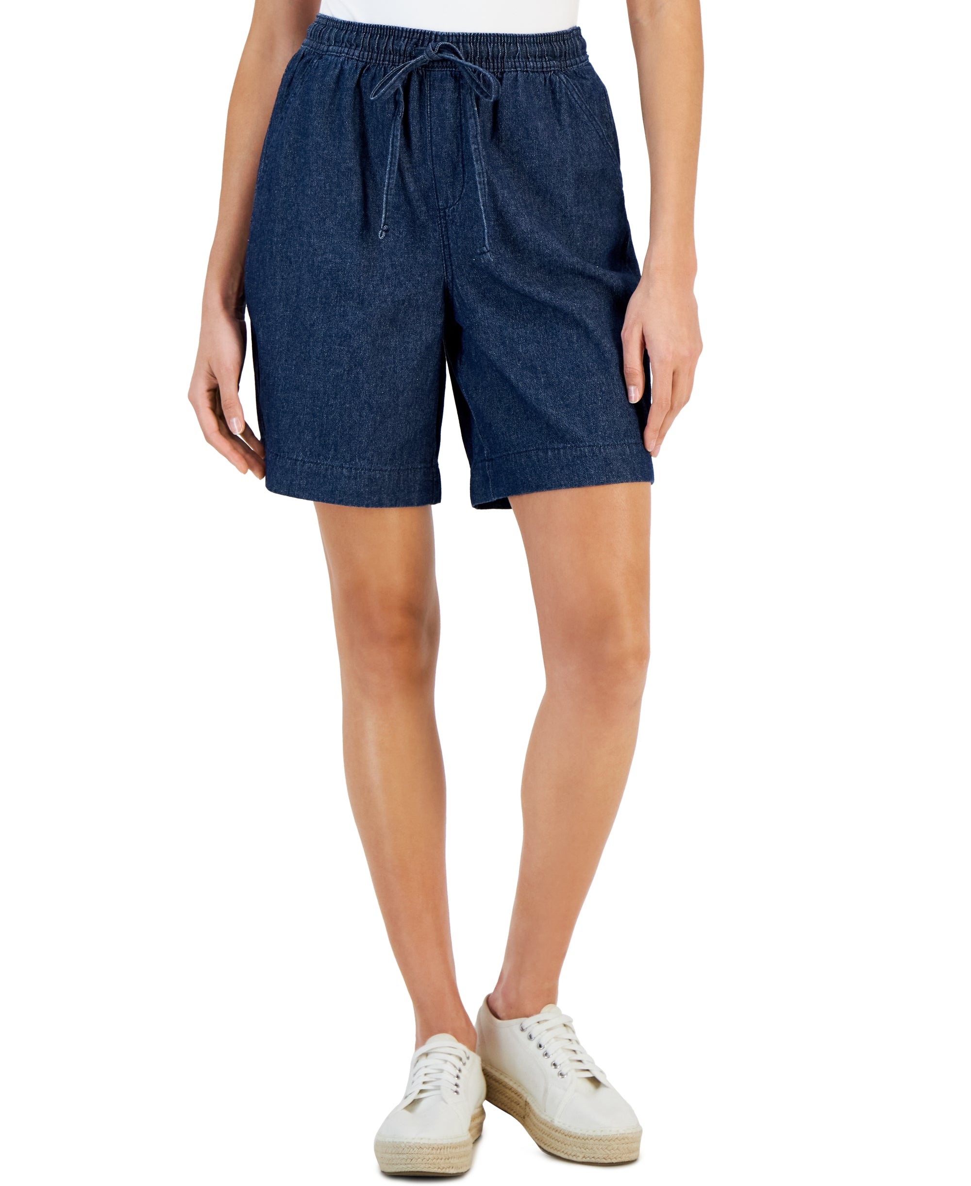 Women's Emilia Relaxed Pull-On Denim Premium Shorts
