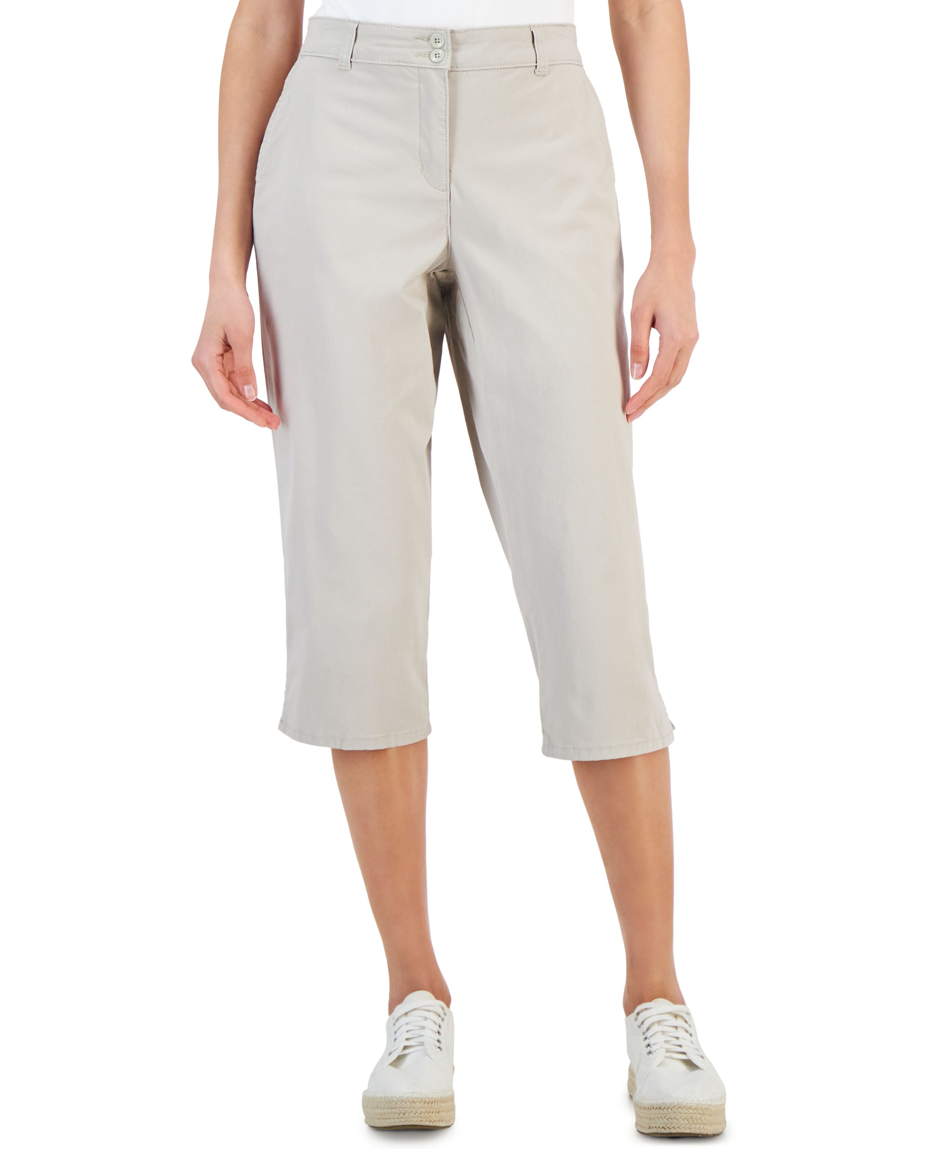 Women's Comfort Waist Capri-Length Signature Pants