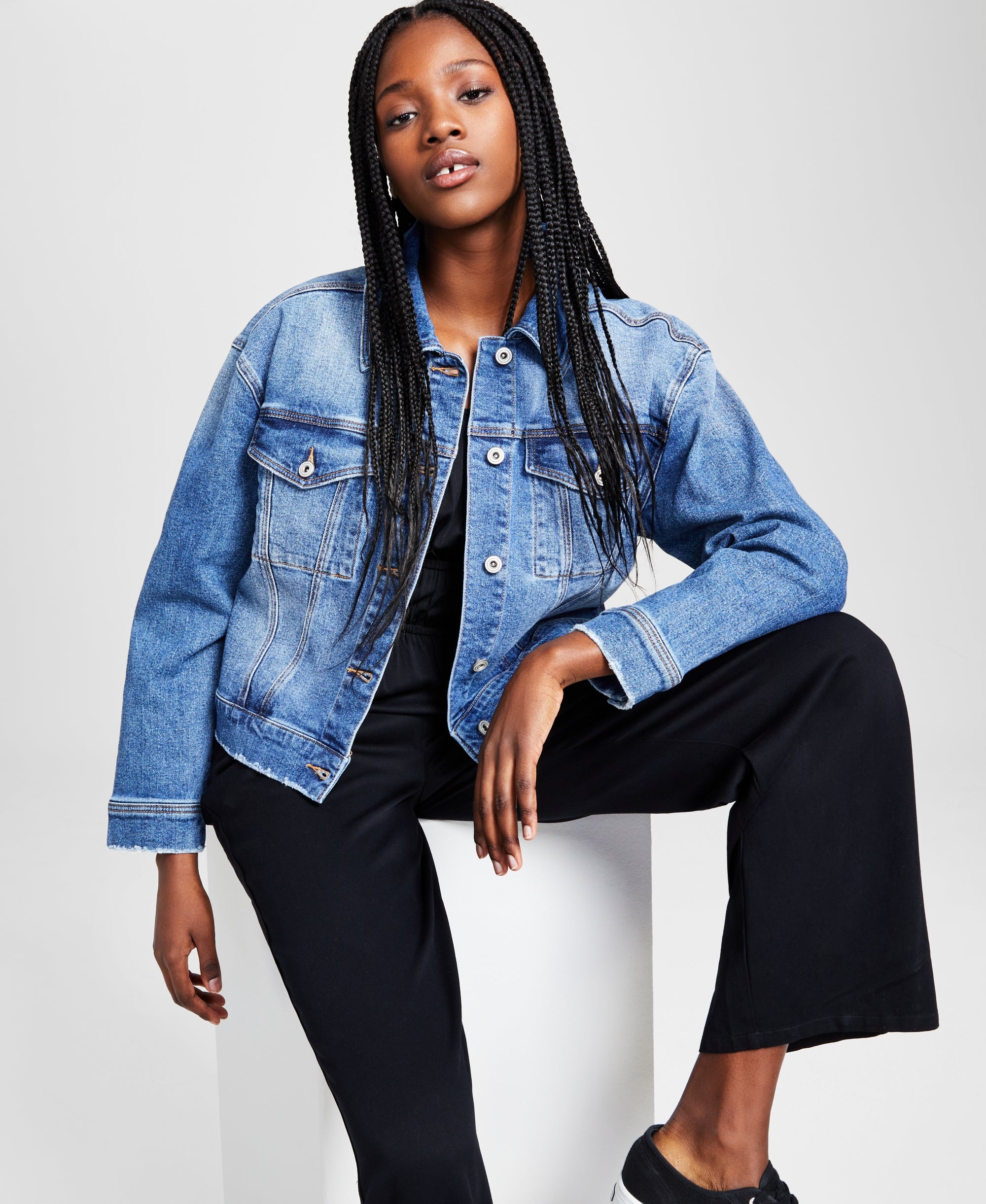 Women's Boxy Denim Jacket