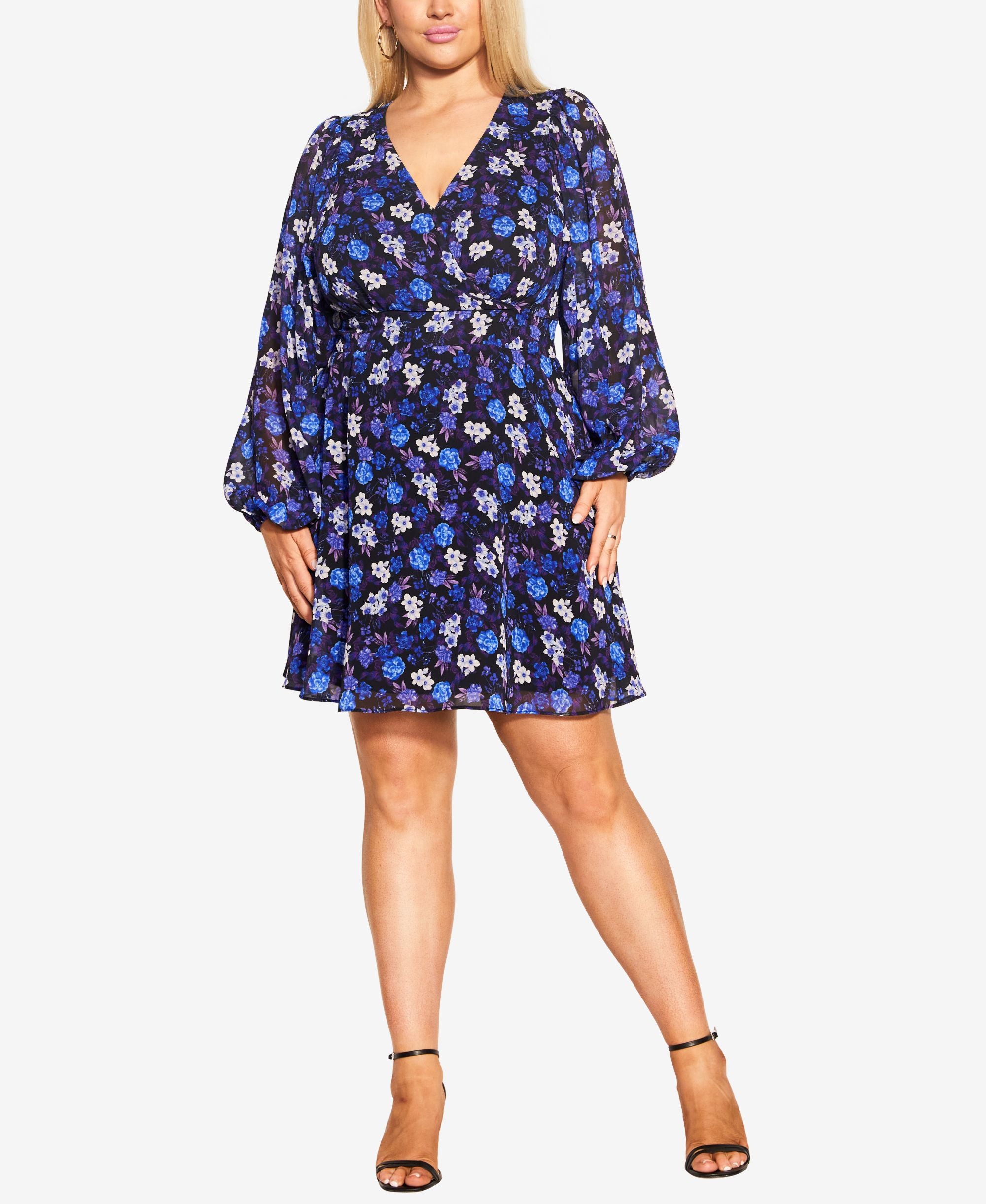 Modern Plus Size Khloe Print Dress