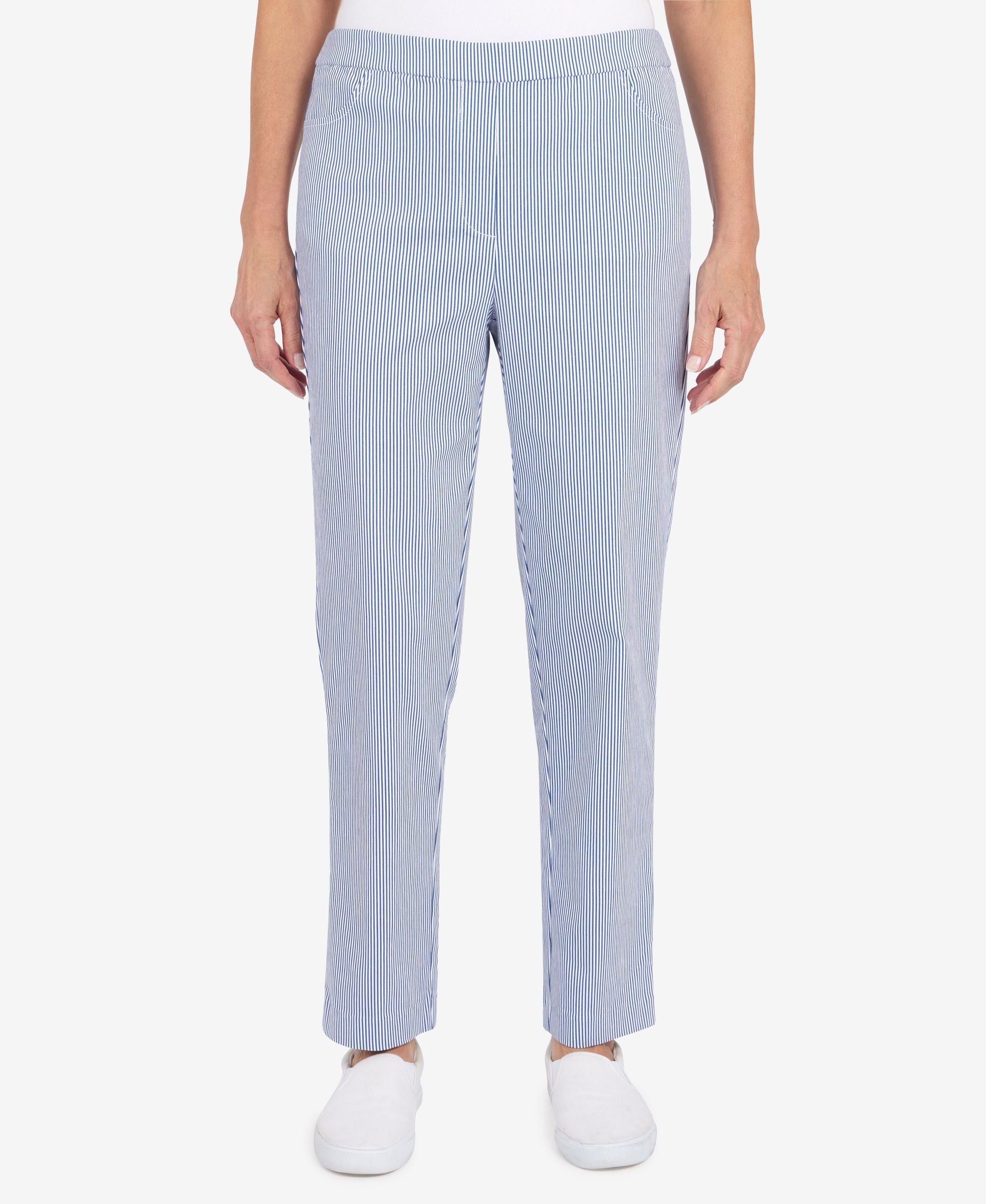 Petite Peace Of Mind Stripe Allure Regular Length Signature Pants