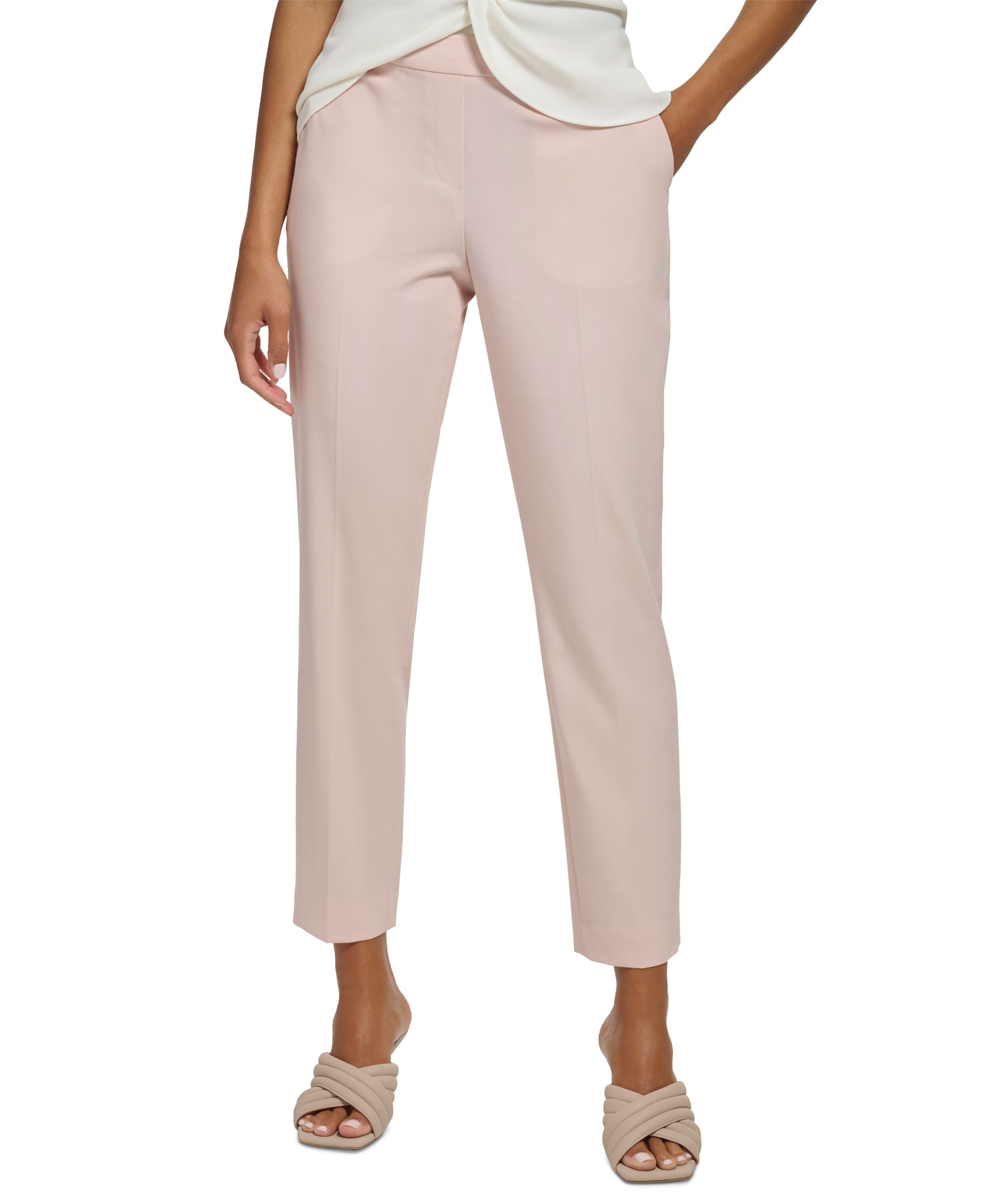 Women's Infinite Stretch Straight-Leg Ankle Signature Pants