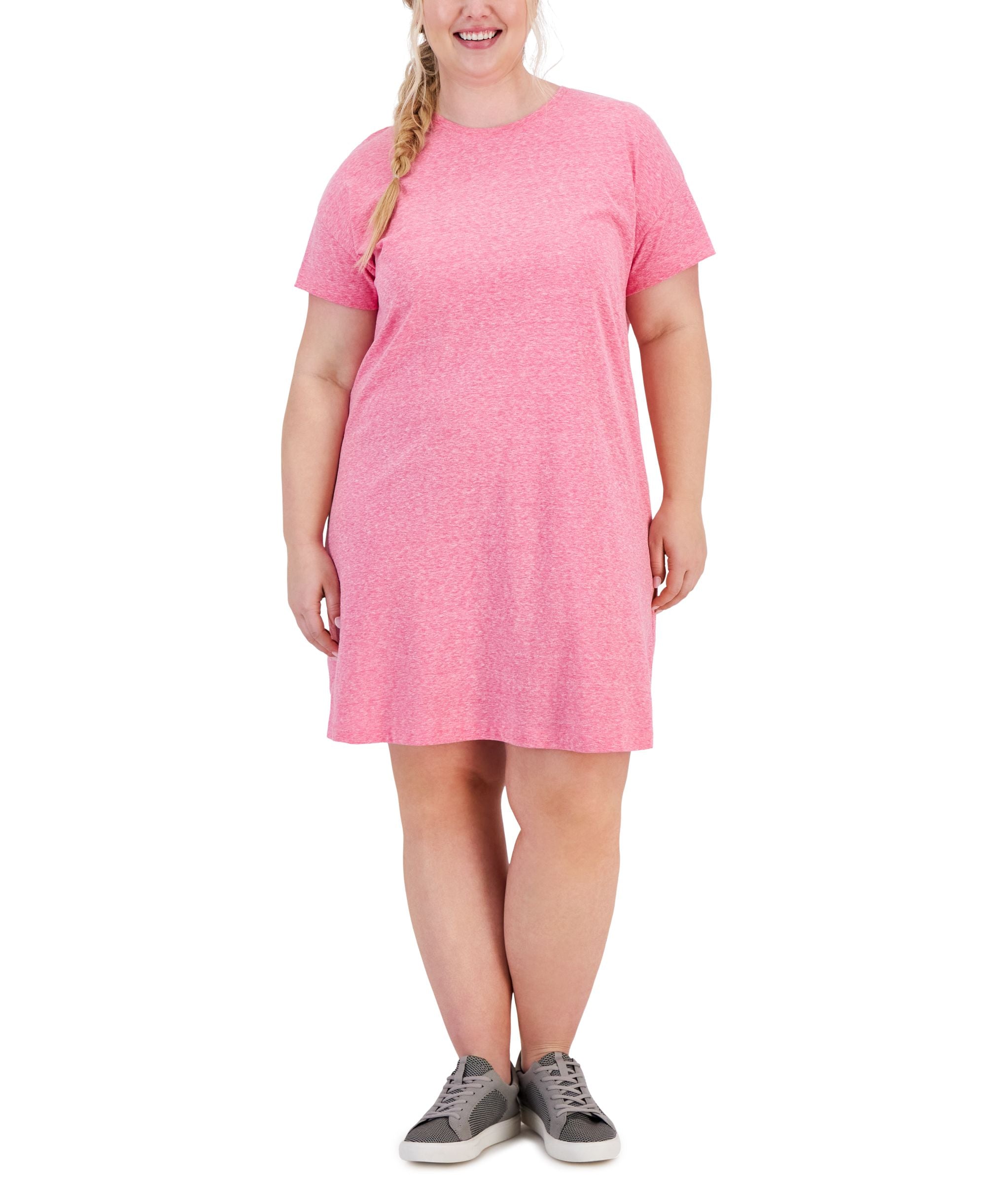 Plus Size T-Modern Shirt Dress