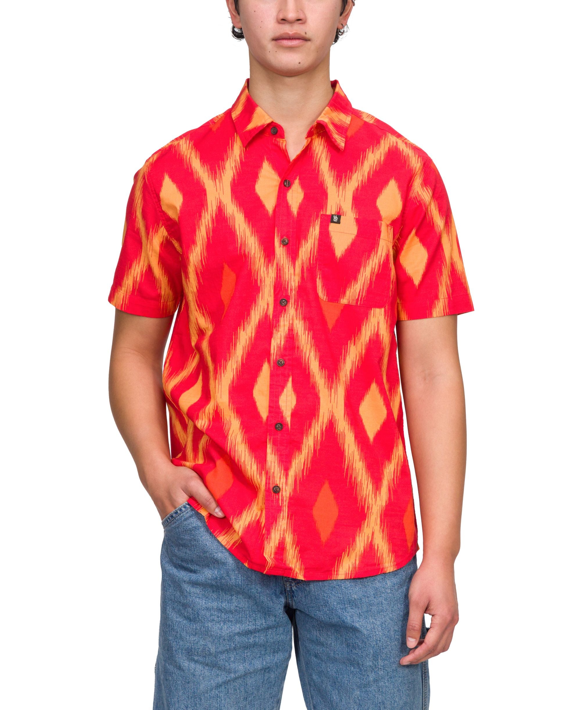 Men's Martel Short-Sleeve Woven Modern Shirt